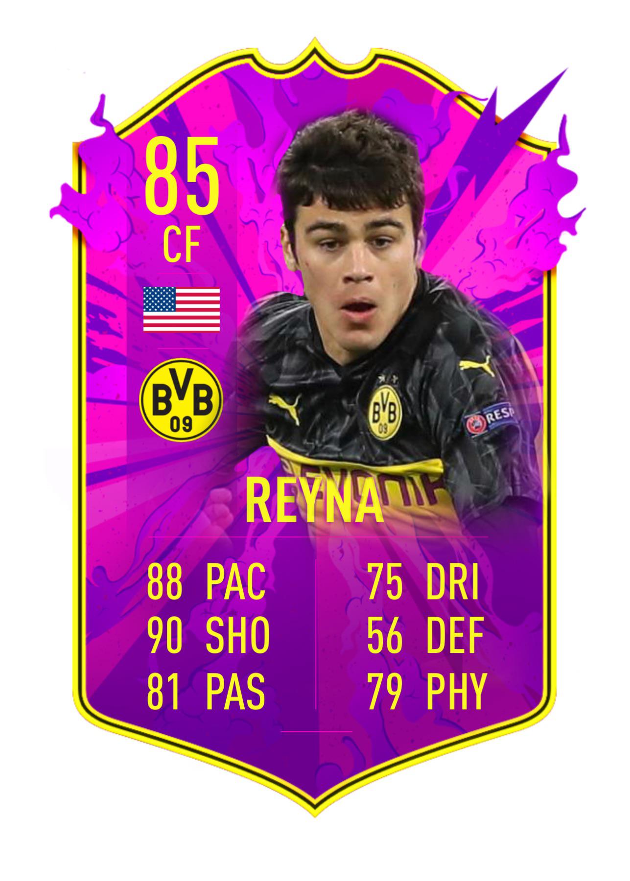 Gio Reyna Fifa Card Gio Reyna Among 10 Players Who Could Make Us