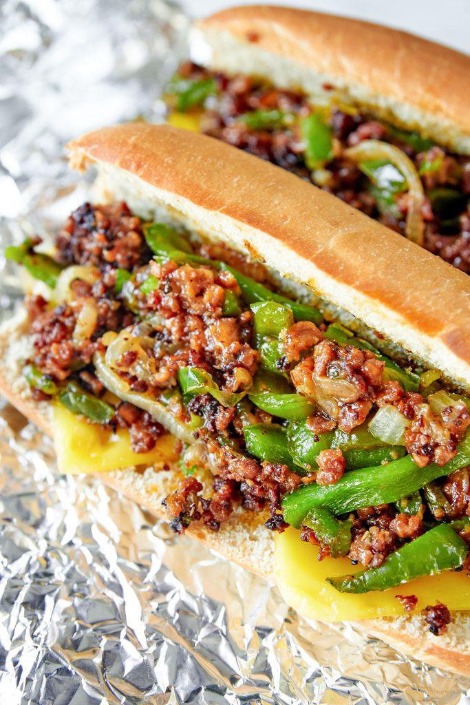 Vegan Philly cheesesteak! r/veganrecipes
