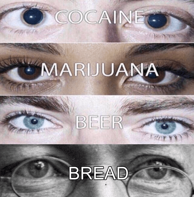 Here’s What Your Eyes Look Like When You Take Different Drugs r