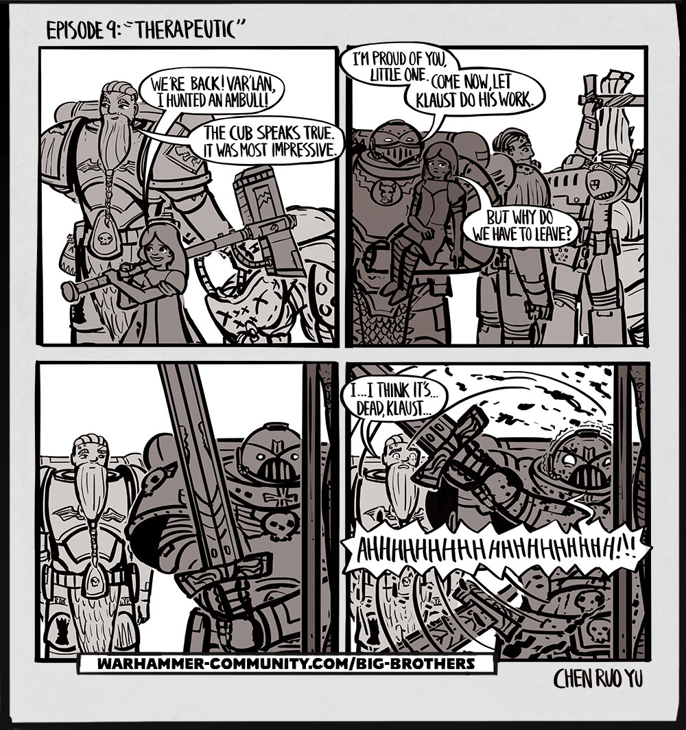 Big Brothers Episode 9 Therapeutic Warhammer40k