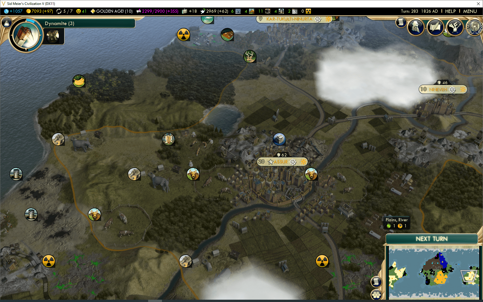 Civ 5 Earth Map Uranium Literally the only three uranium tiles on the map I guess only the