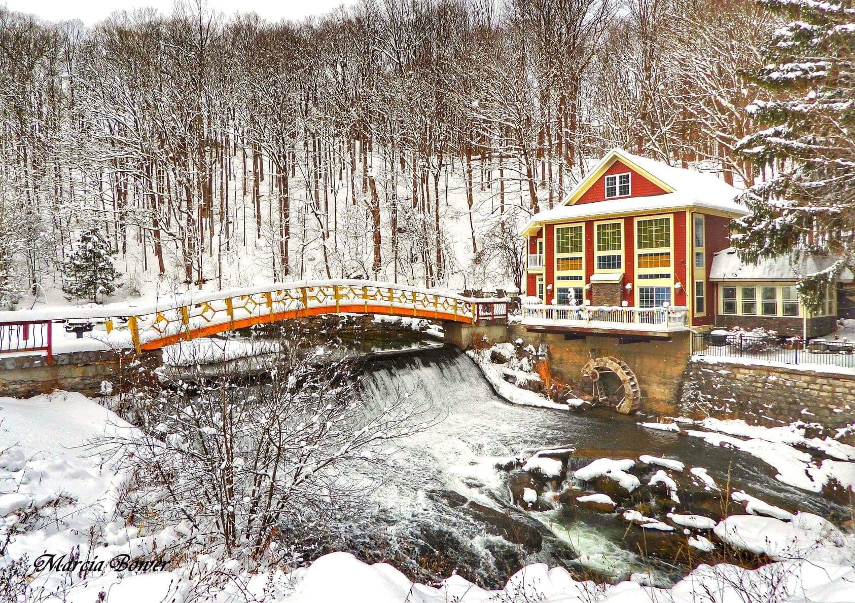 Old mill converted into a house r/pics