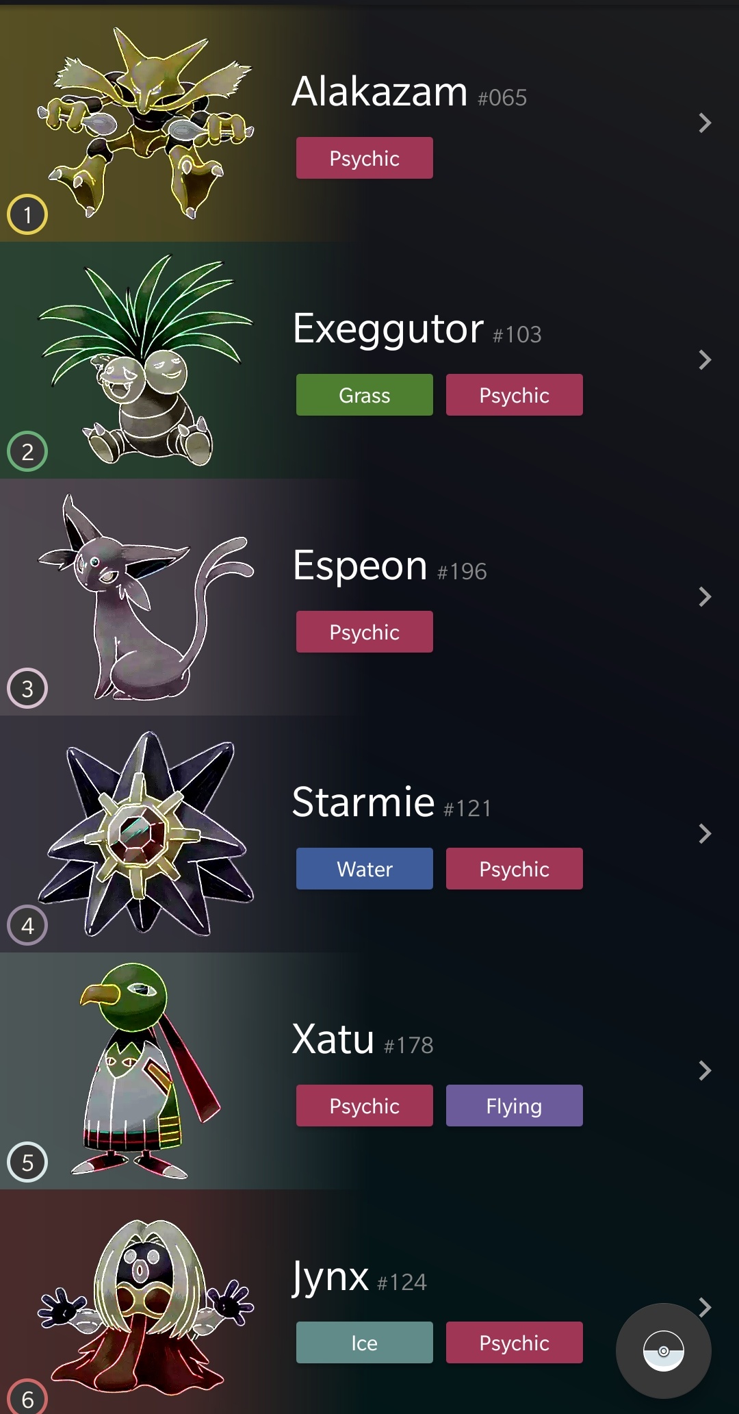 Best Monotype team for Johto (HG/SS) Psychic r/pokemon