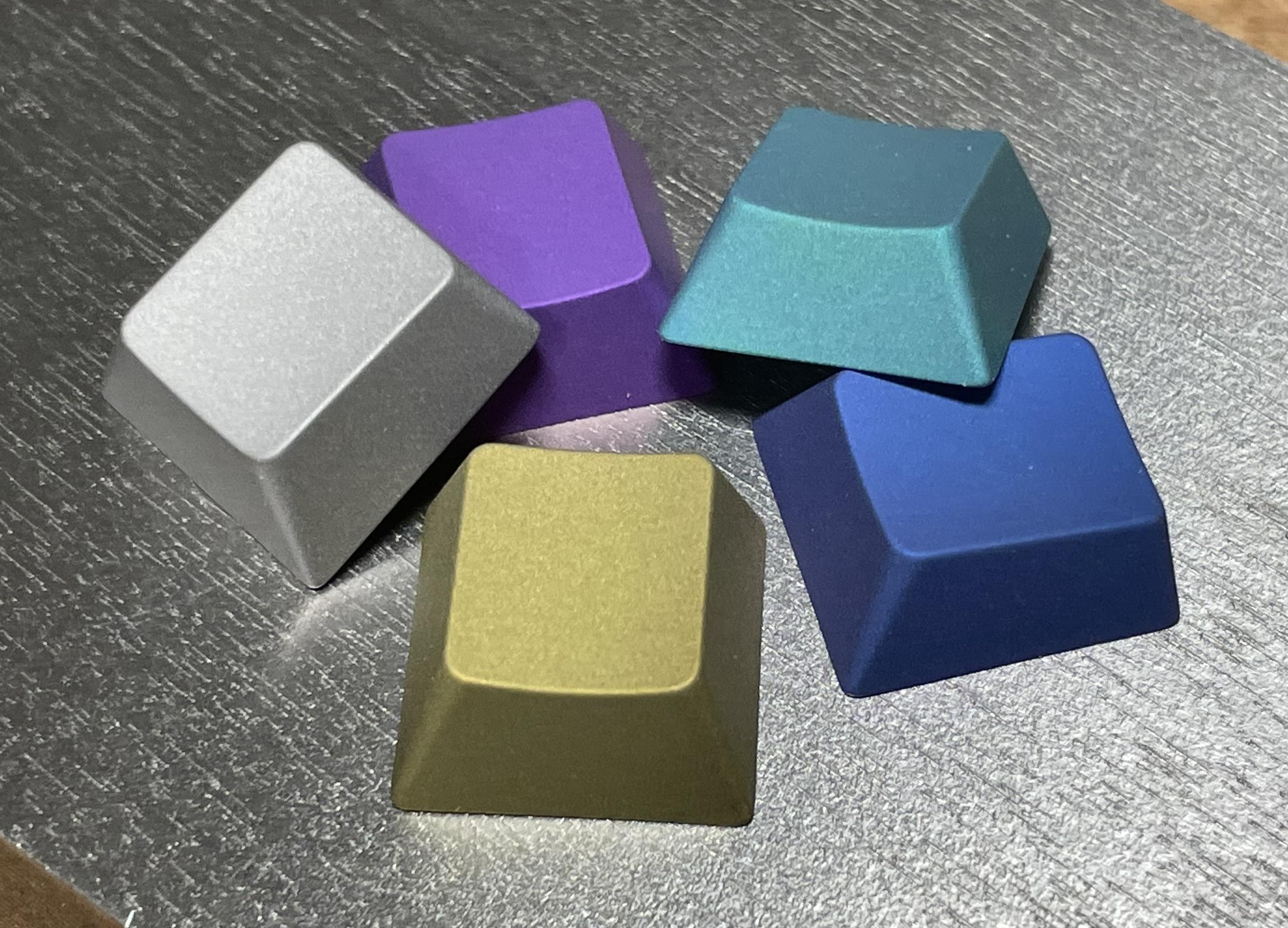 Matte finish titanium keycaps! r/MechanicalKeyboards