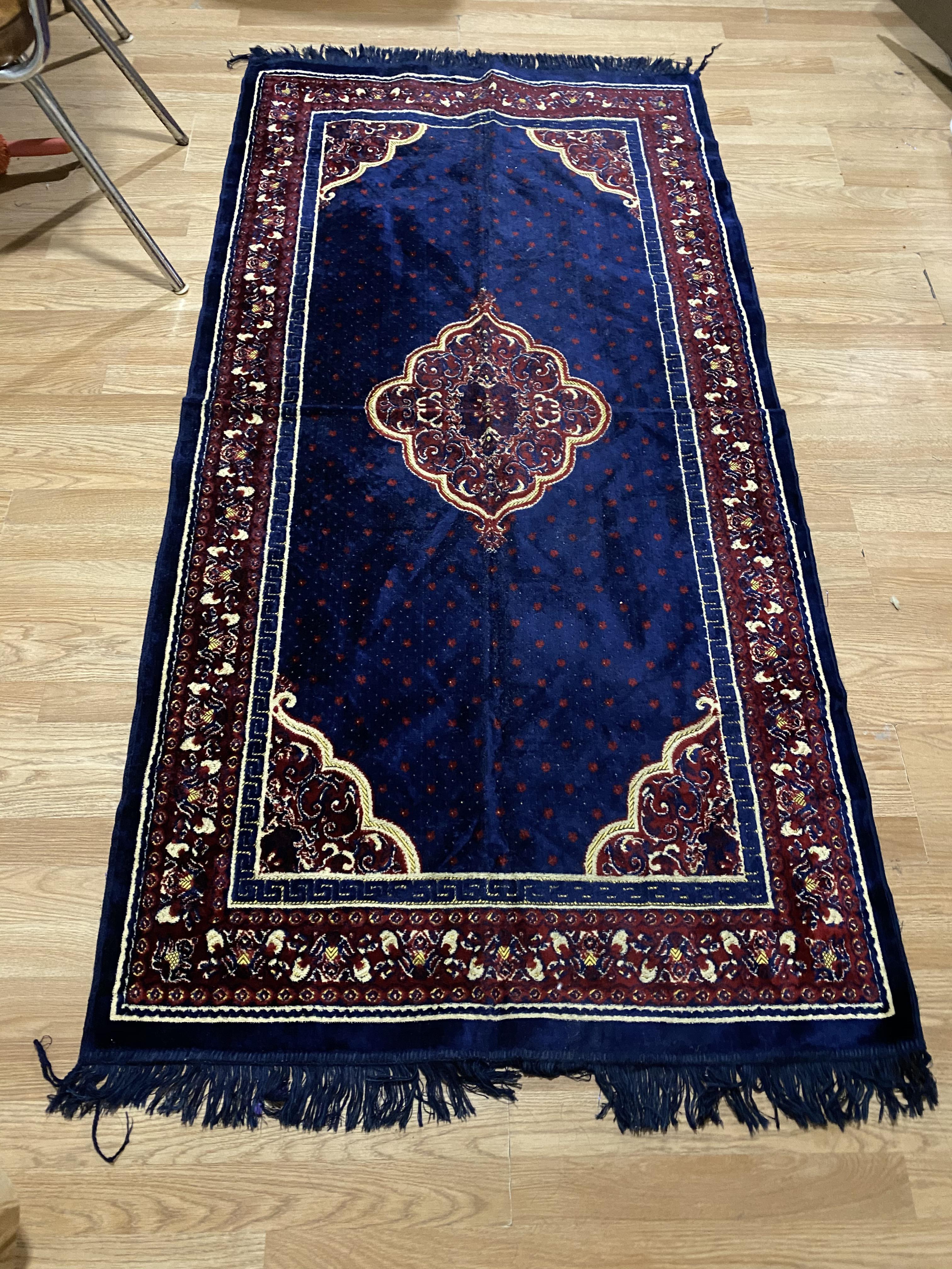 This rug was 12.99 but with the points I’ve acquired at the thrift