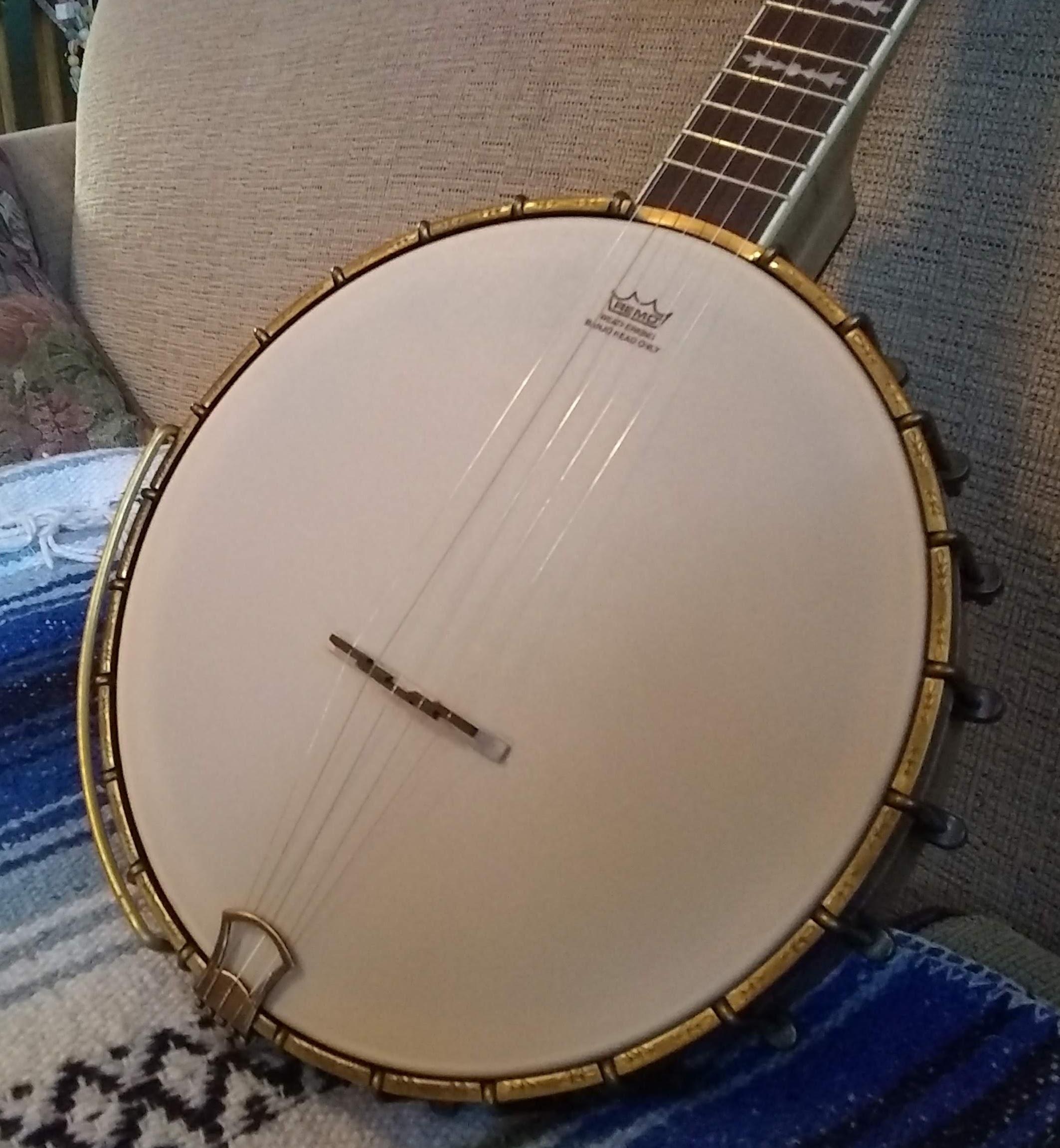 Got a new tailpiece from Buckeye Banjos and I'm very happy with it! r