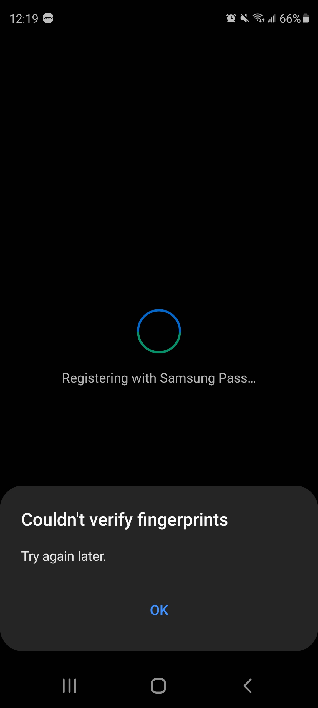 Is anyone have this problem too on samsung pass r/samsung