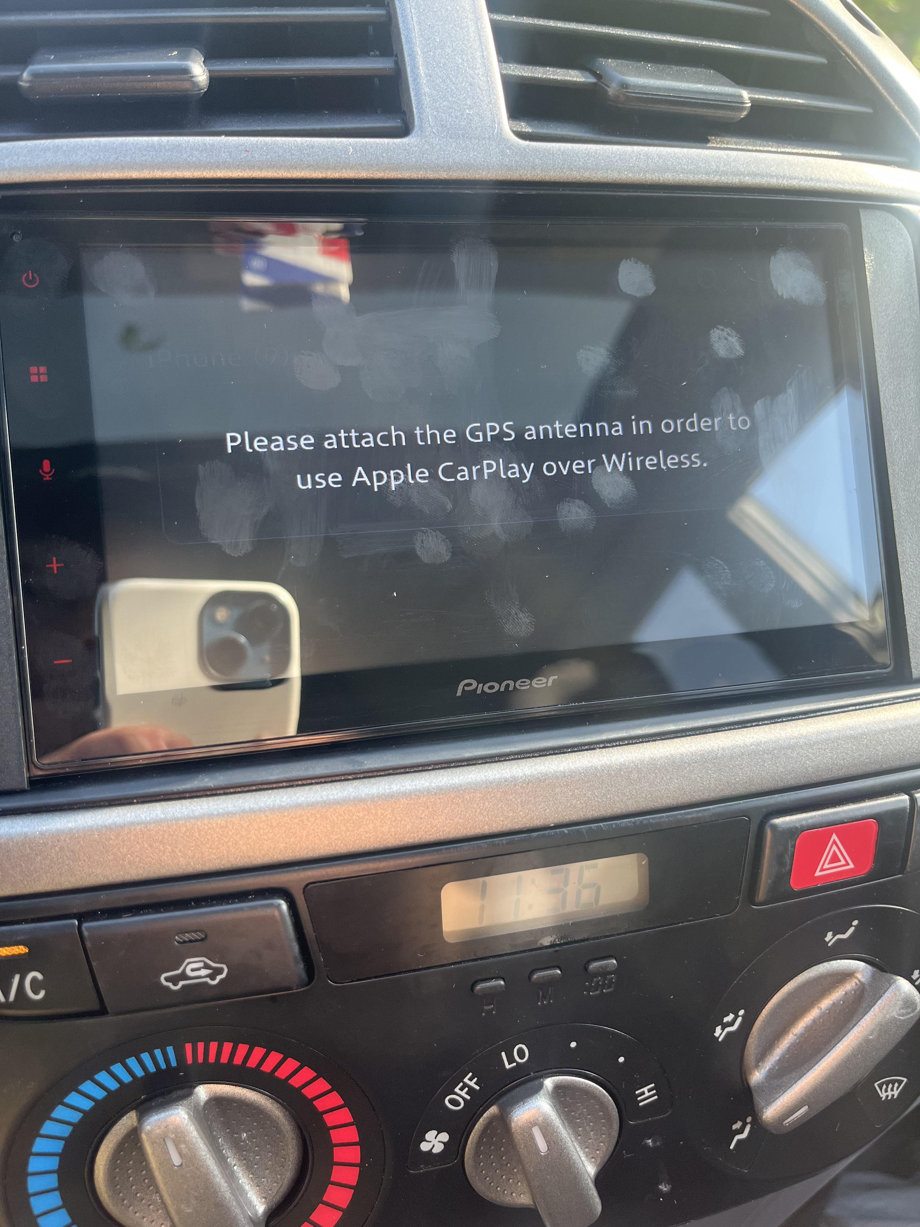 Help! Pioneer DMH-W2770NEX keeps displaying this message : r/CarAV