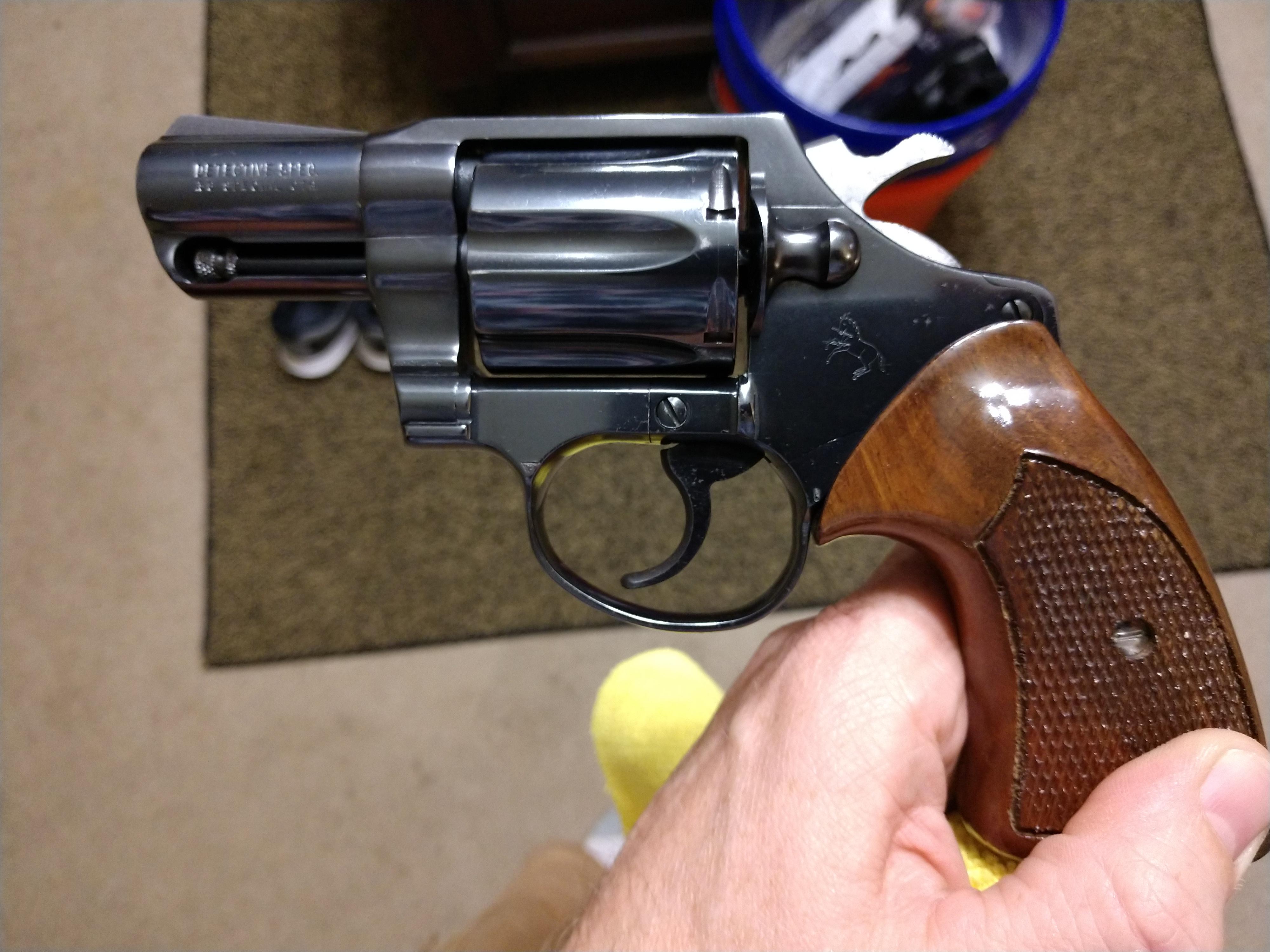 I'm always a day late.... 1973 Colt Detective special. r/guns