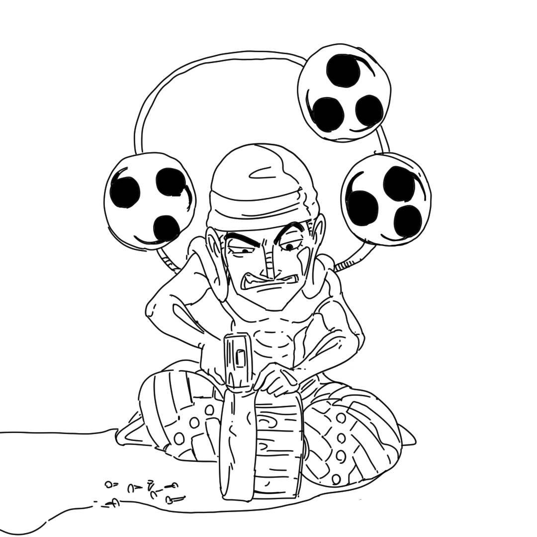 Enel repairing his drum r/OnePiece