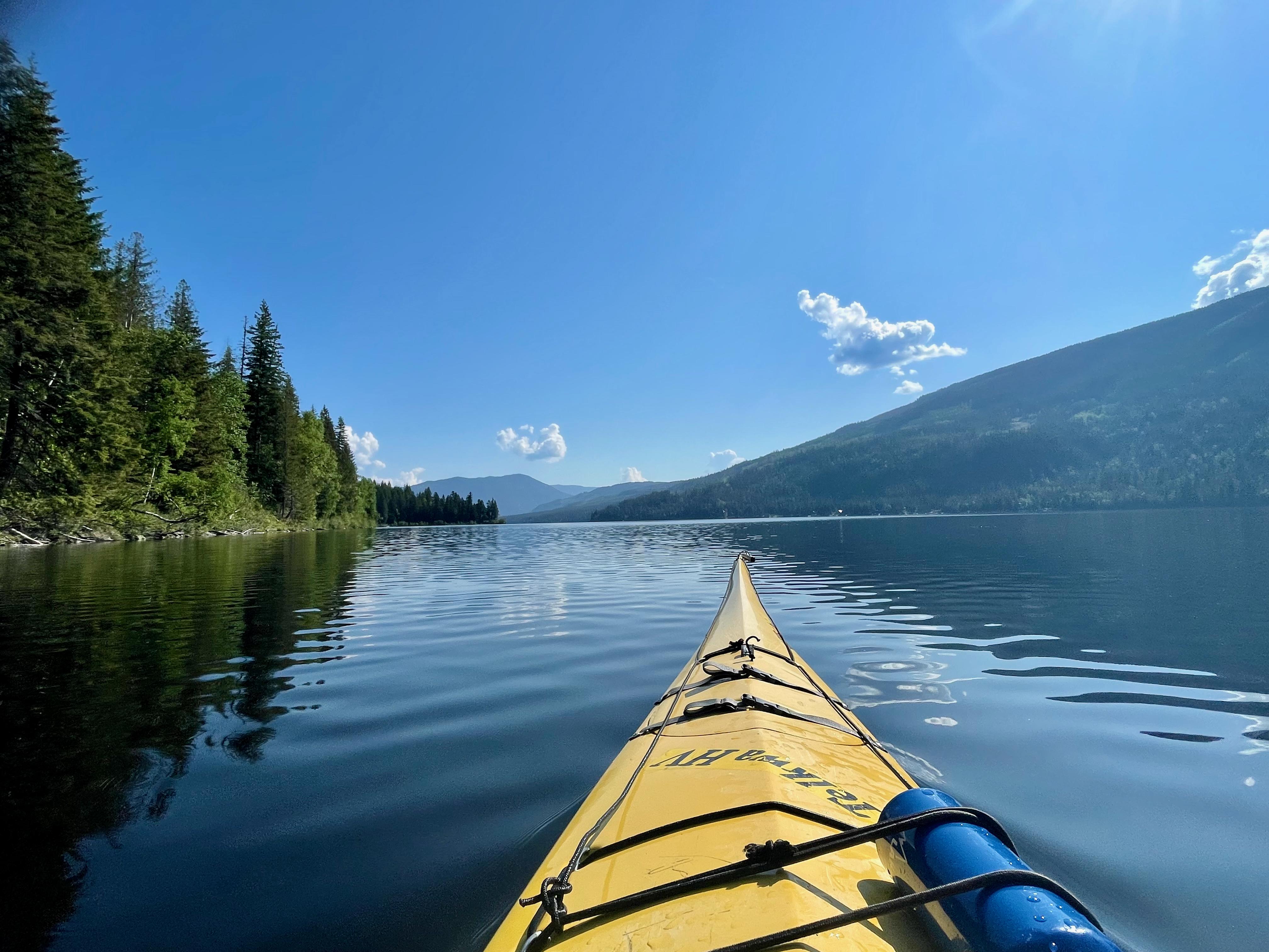 Morning paddle North Thompson, BC. r/Kayaking