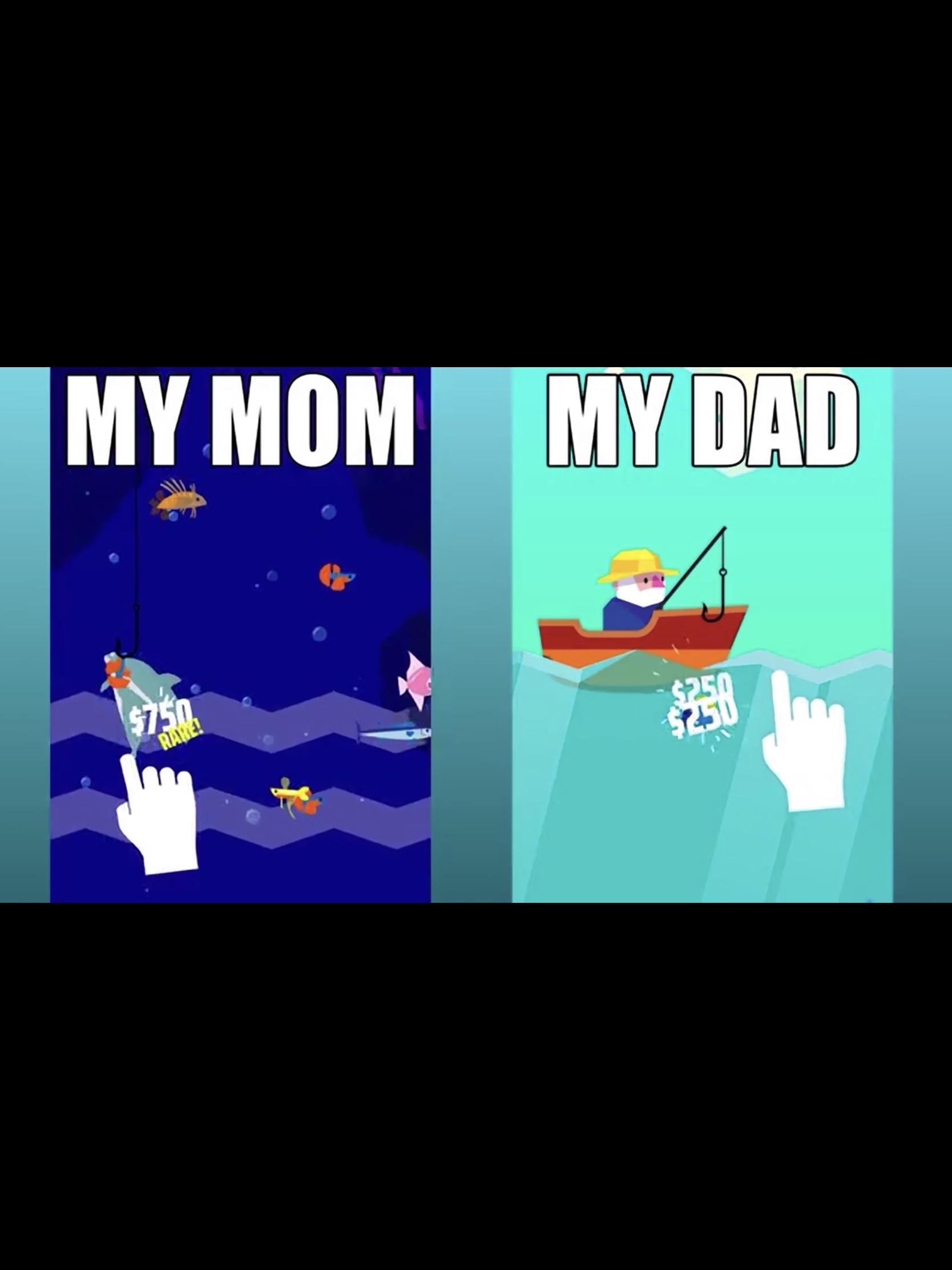 Mom vs dad ad r/shittymobilegameads