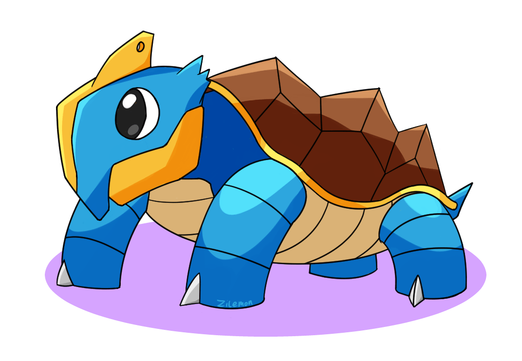 I made a preevolution of Drednaw. Meet Centurn, the water type snapping turtle pokémon. r/pokemon