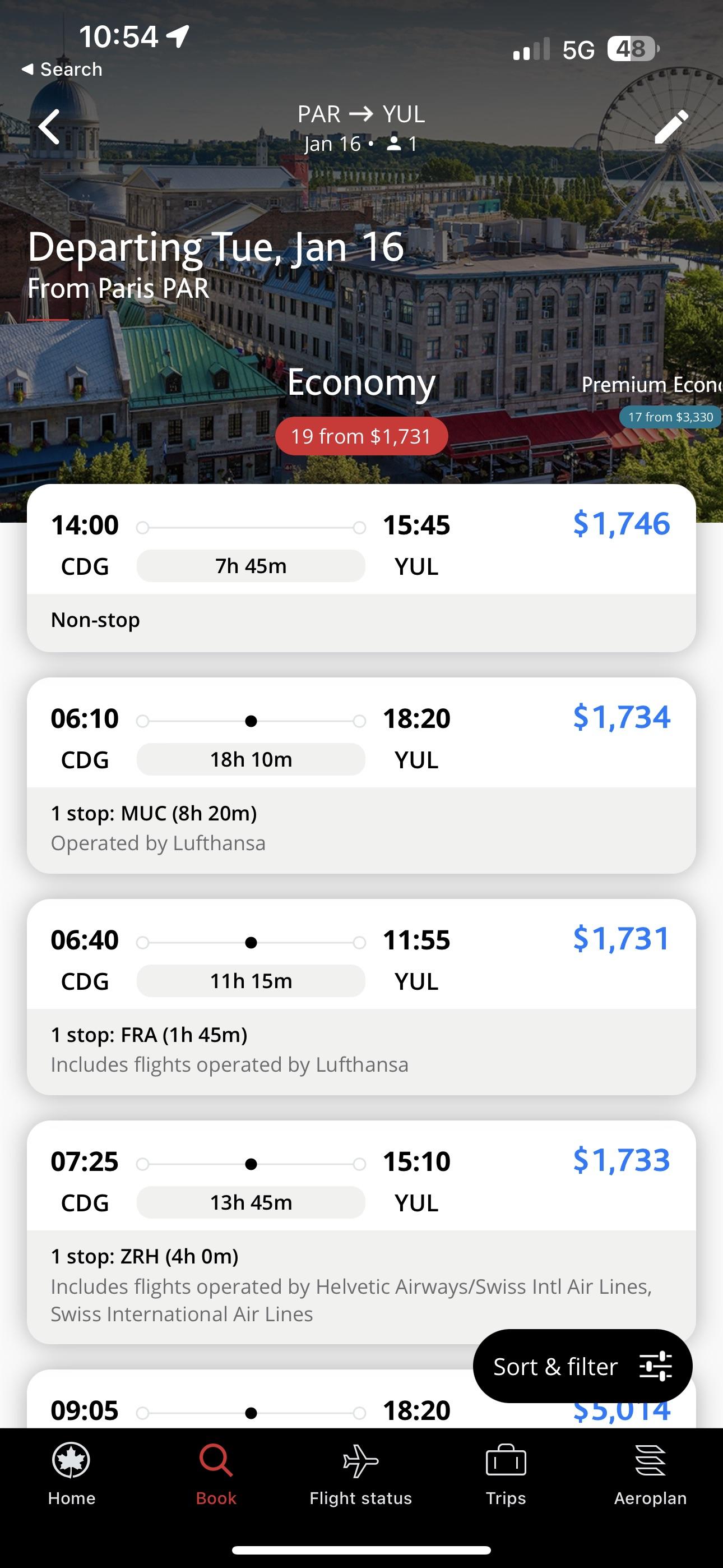Why are one way ticket so expensive in January ? r/aircanada