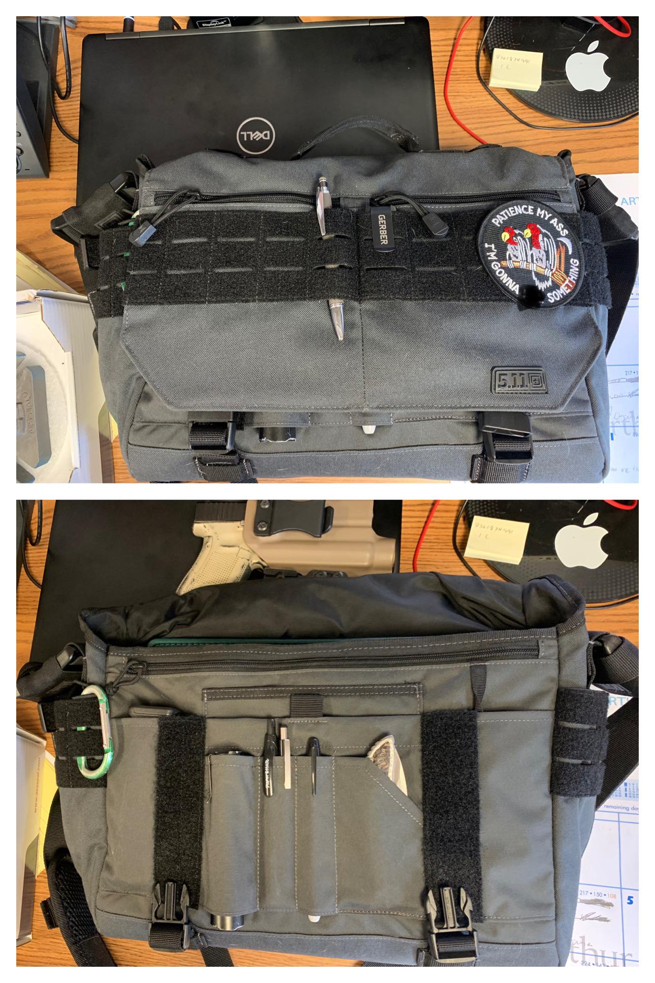 Anyone else use a 5.11 messenger bag? r/tacticalgear