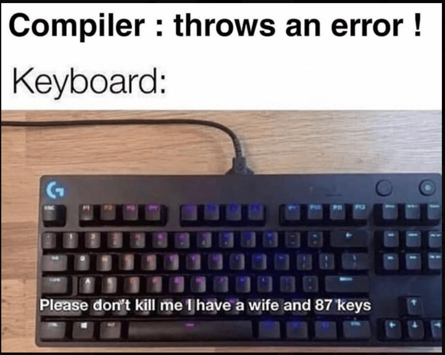 Thee average keyboard has 101 keys. This keyboard does, in fact, have