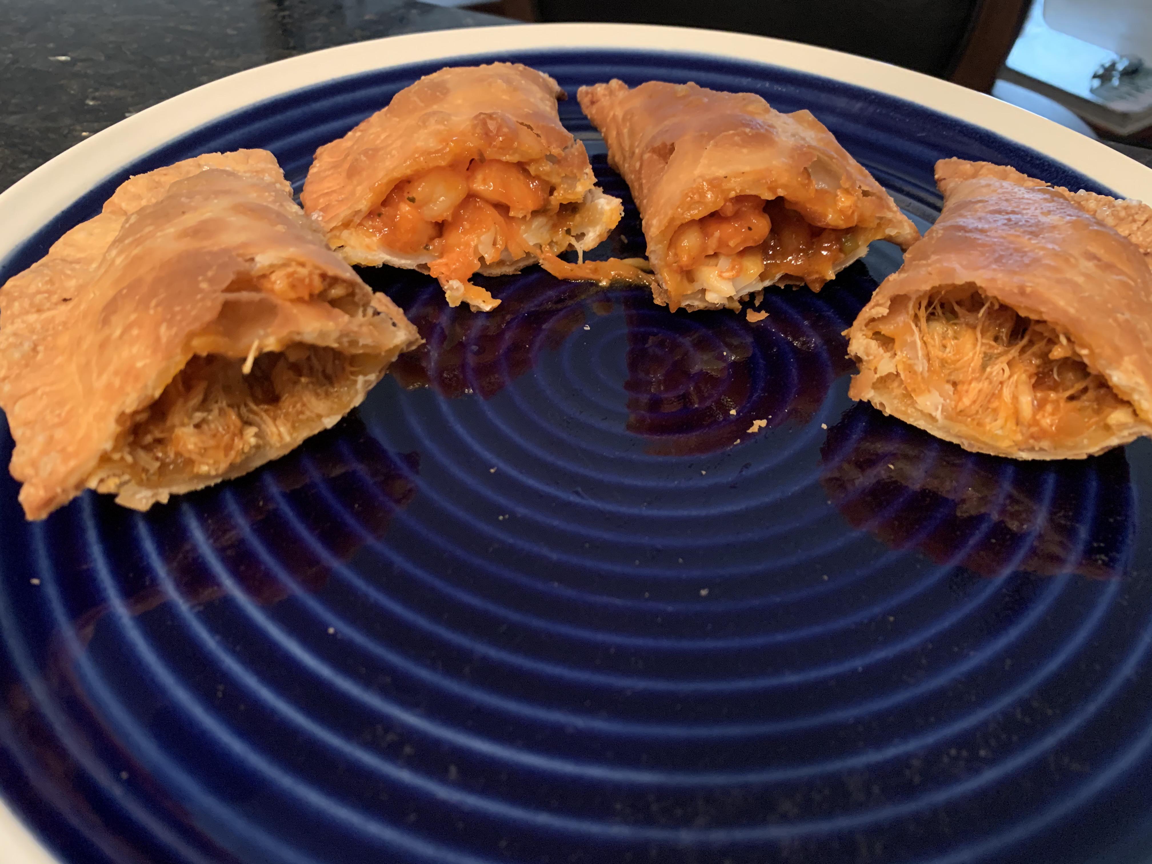 [HOMEMADE] CRAB AND SHRIMP EMPANADAS r/food