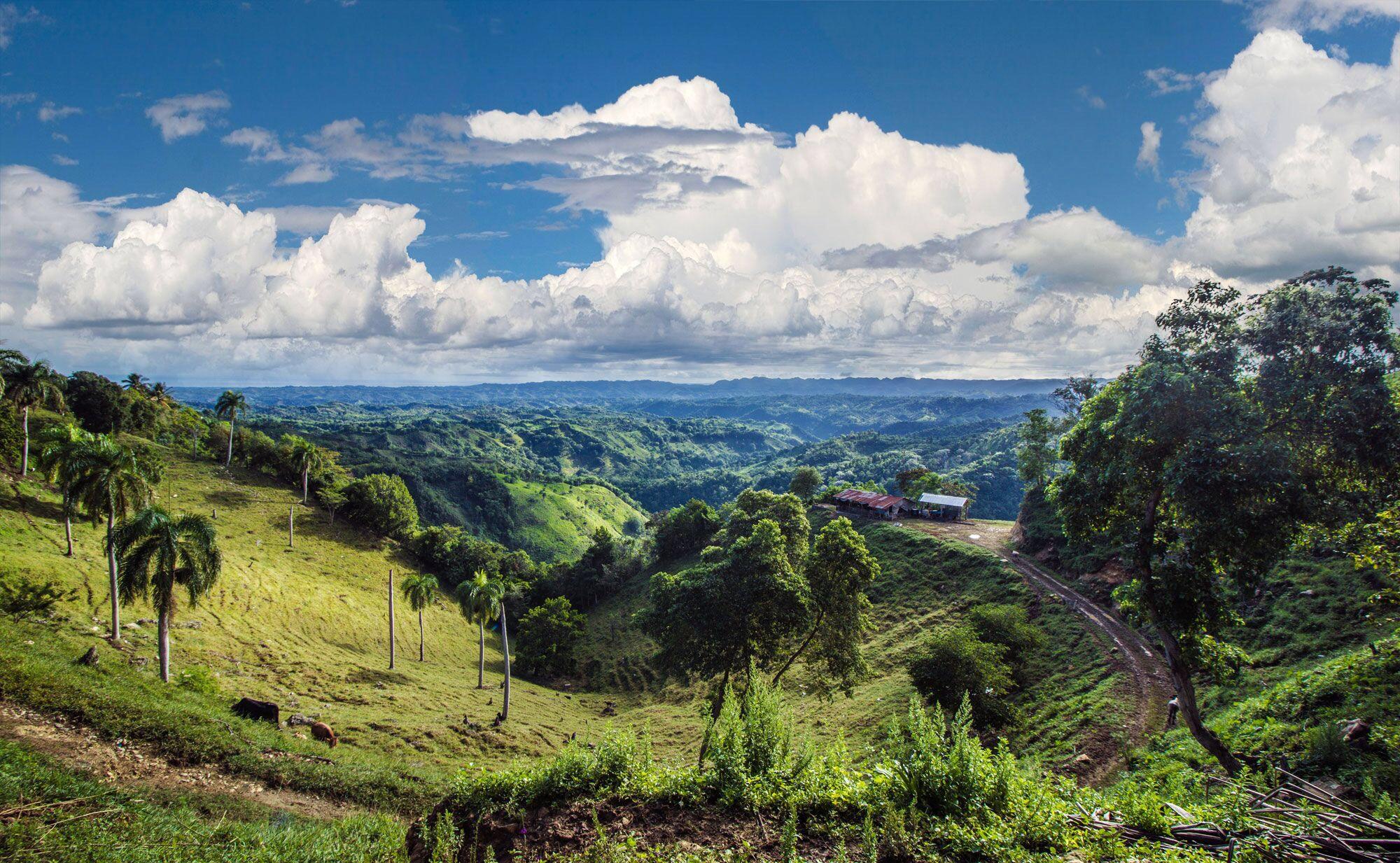 Mountains on the North Coast if the Dominican Republic. r/ruralporn