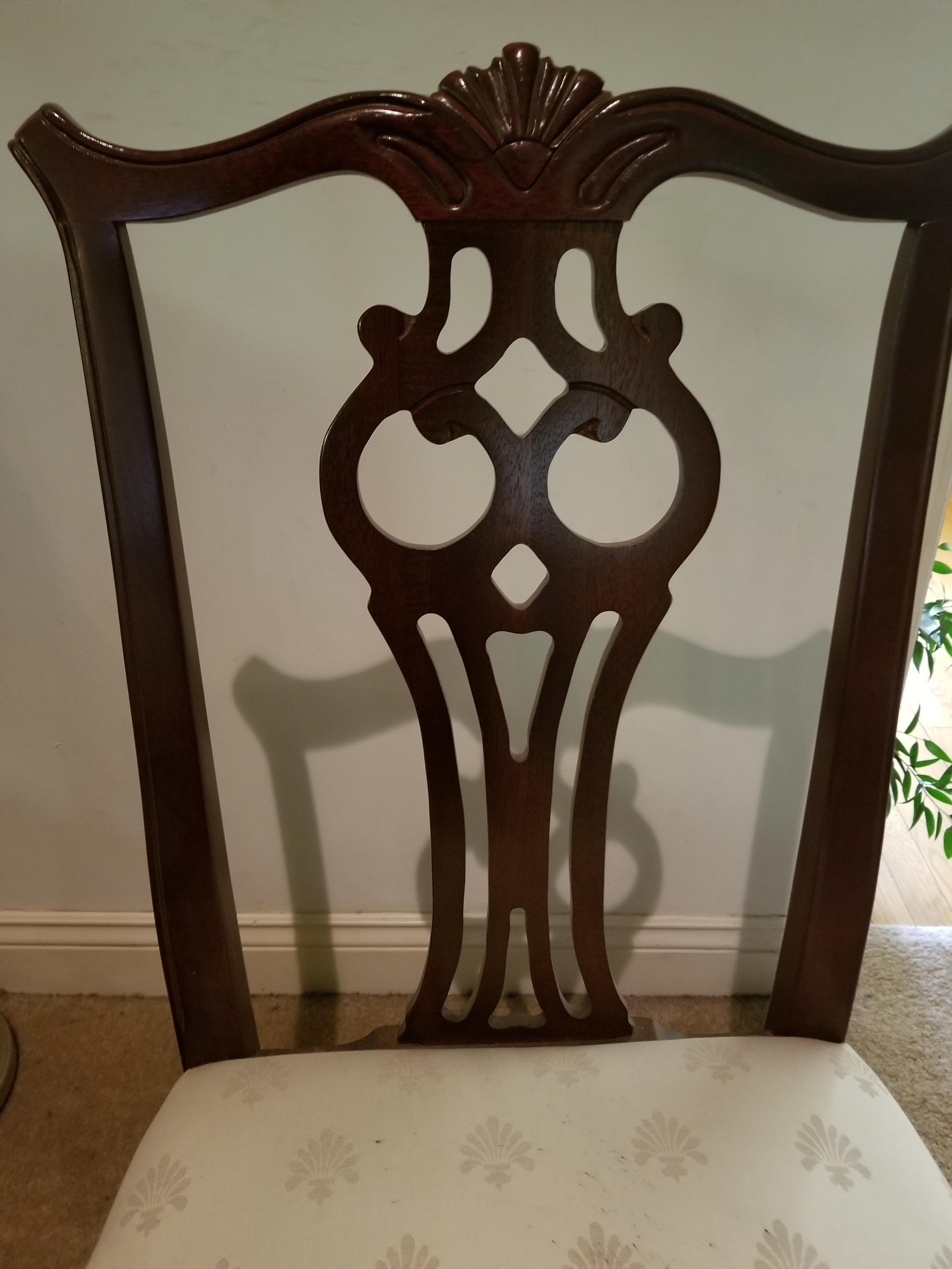Dining room chairs at my grandparents' house r/Pareidolia