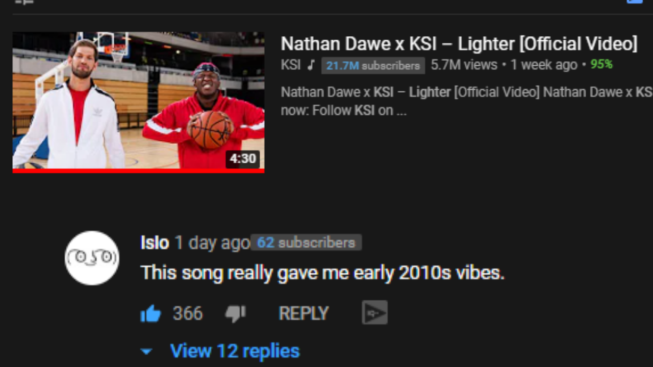 I found a comment under the Lighter music video that speaks nothing but