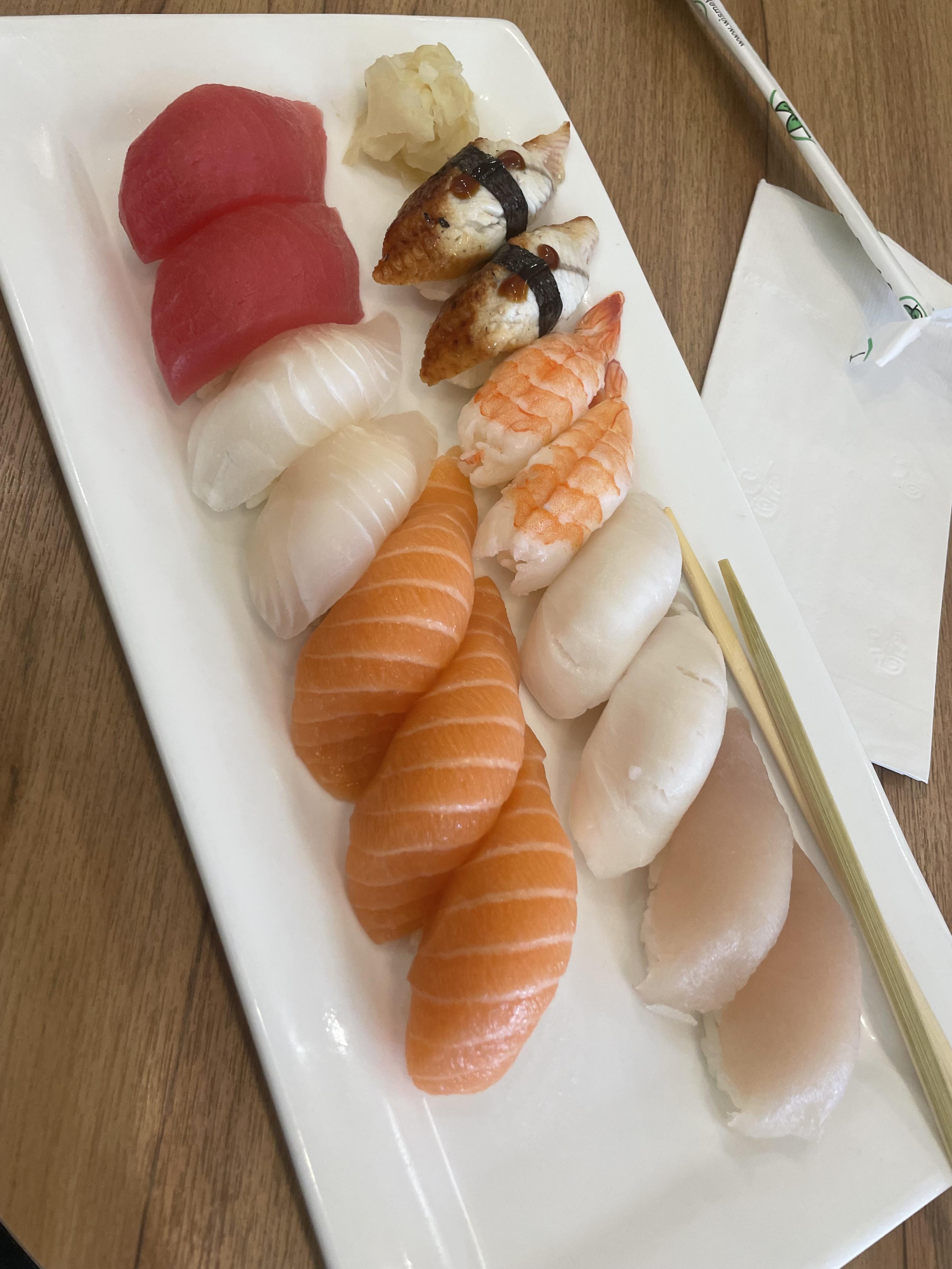 Sushi in Ottawa paid 40 for this plate. Thoughts? r/sushi