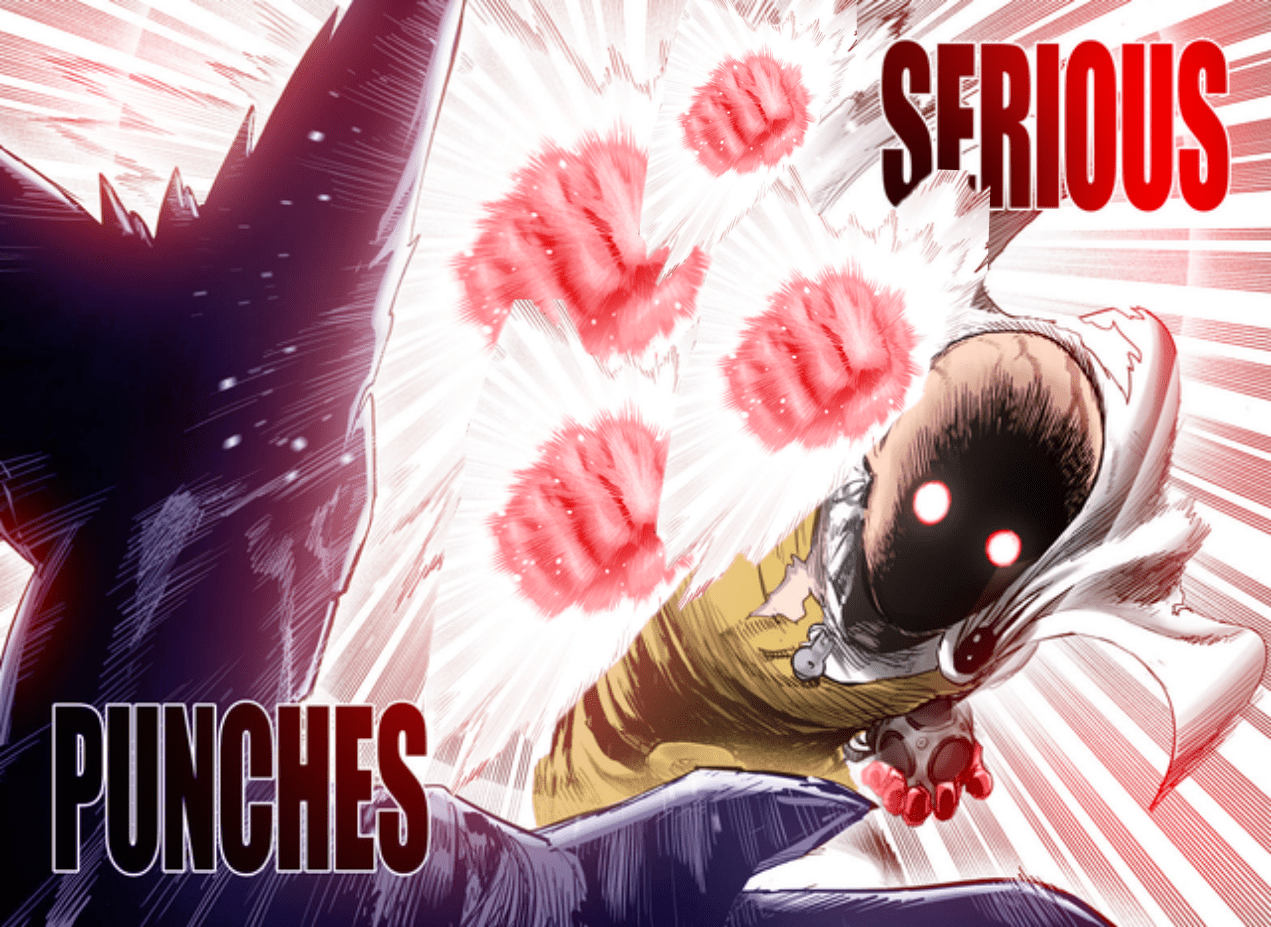 ·Could Saitama perform Two Handed Consecutive Serious Punches? Surprisingly we haven't seen that