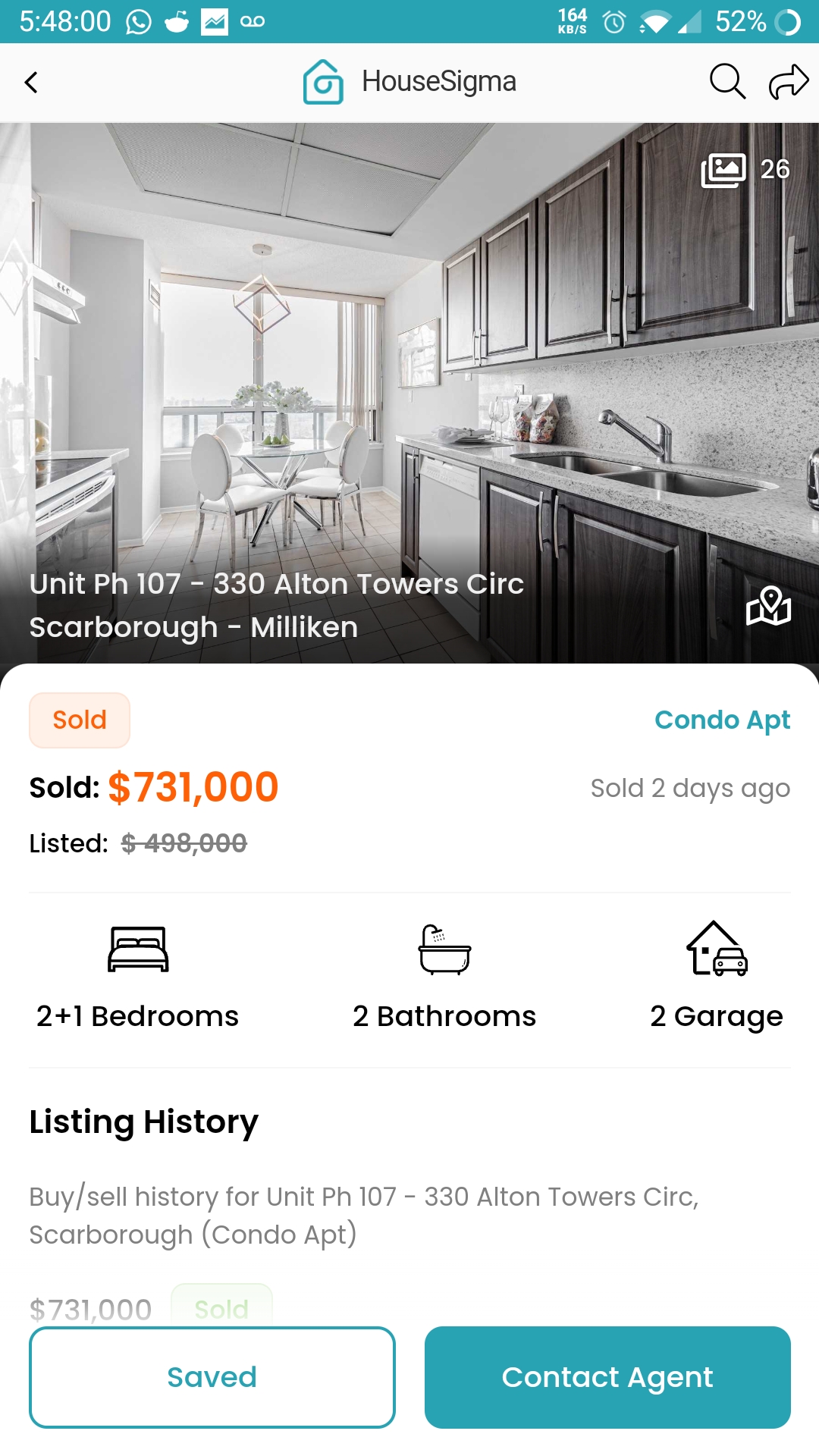 731k for a condo with 874/month maintenance. Worth spending? r