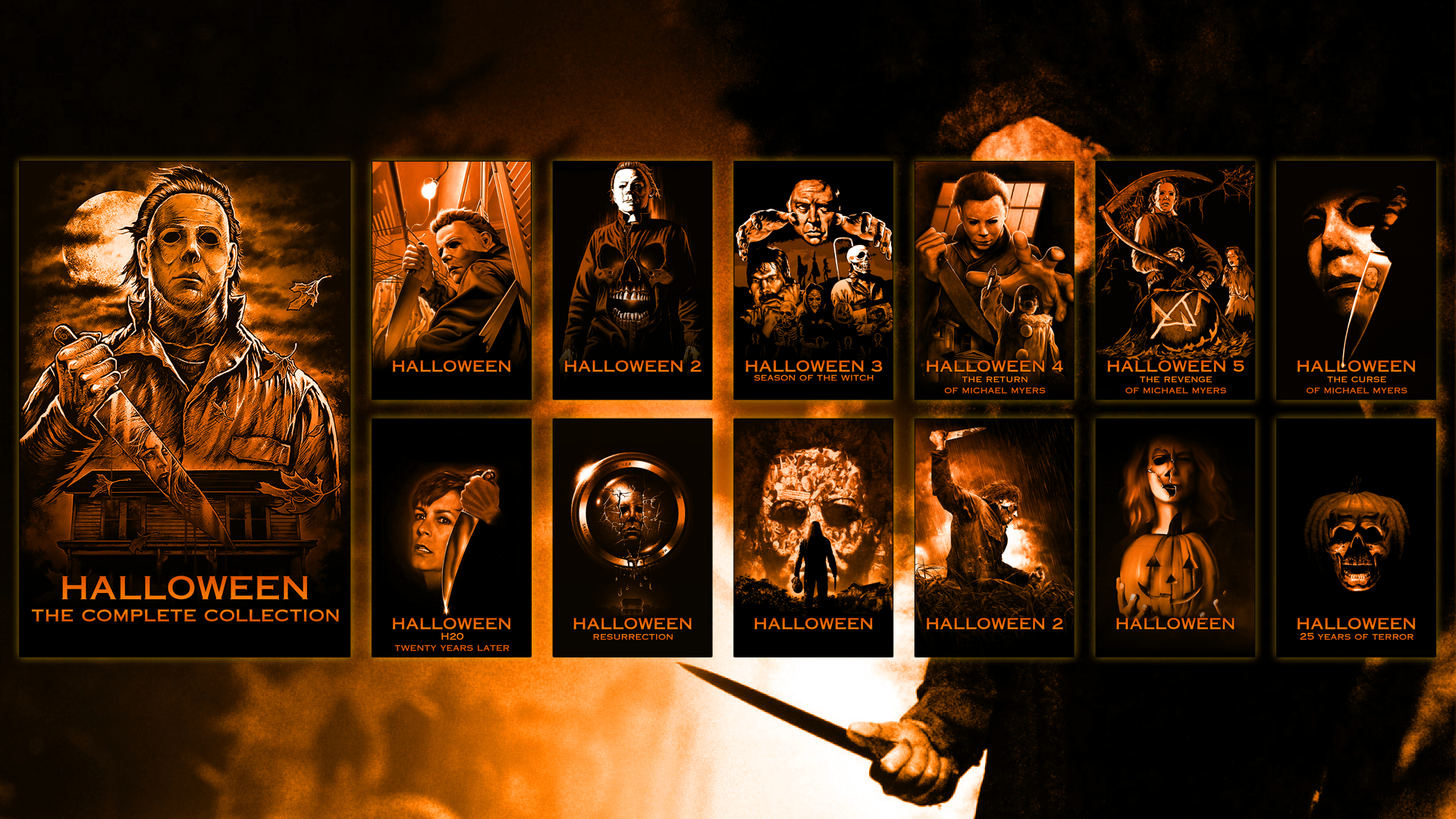[Collection] Halloween Complete Collection r/PlexPosters