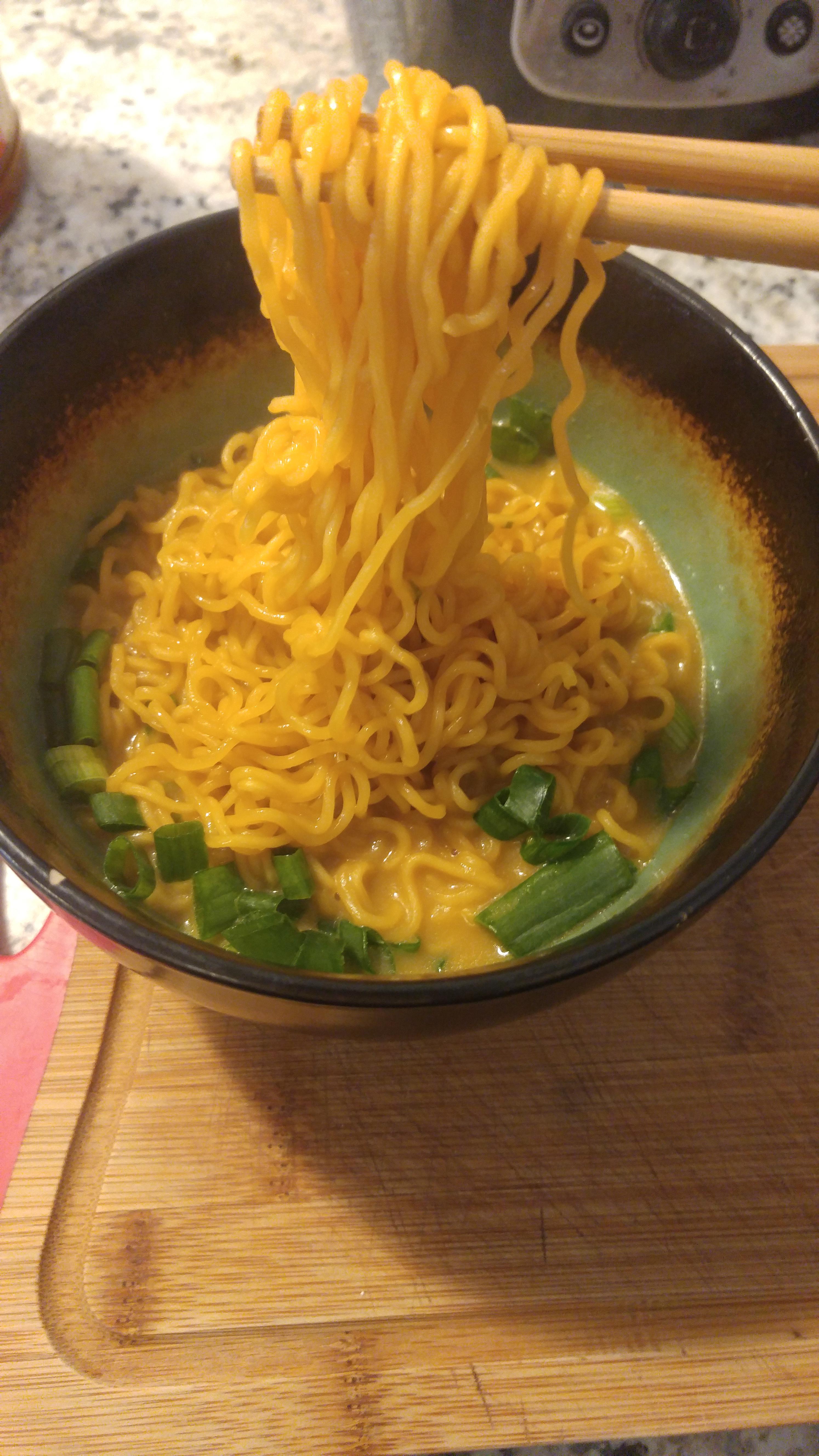 I put cheese powder in my ramen and it's honestly amazing r