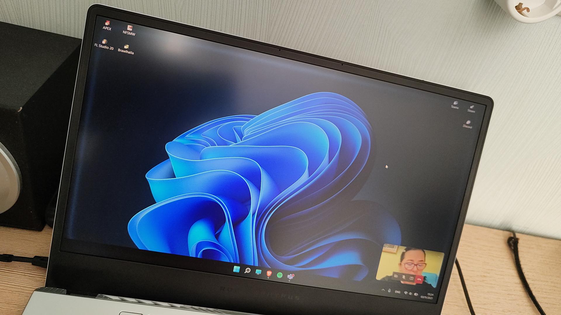 White lines around display r/laptops