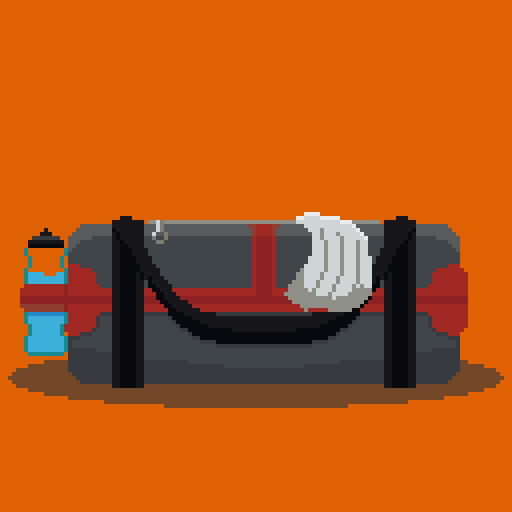 Gym Bag[Pixel Dailies] r/PixelArt