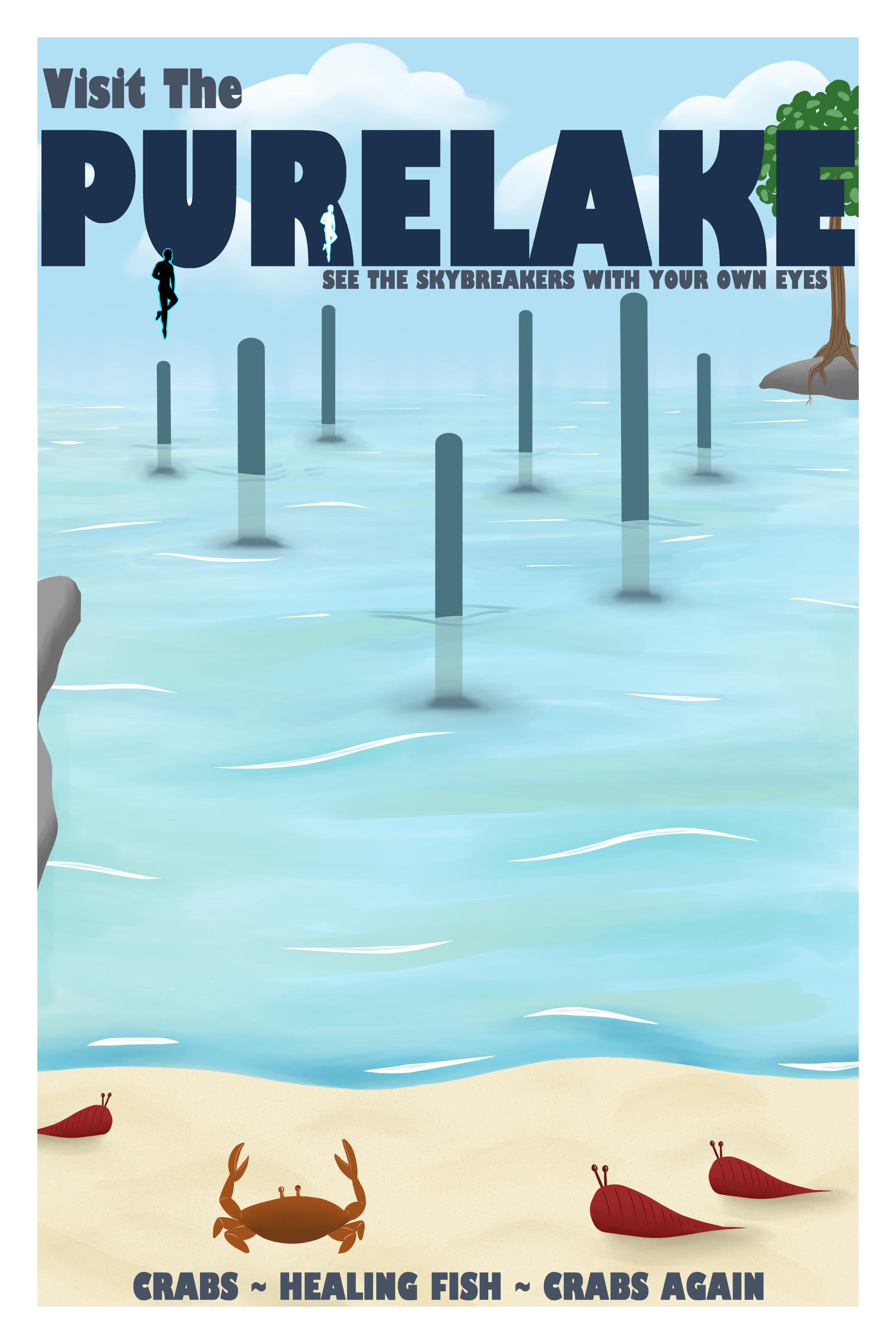 Fantasy travel posters, Stormlight edition! Here's one for the Purelake