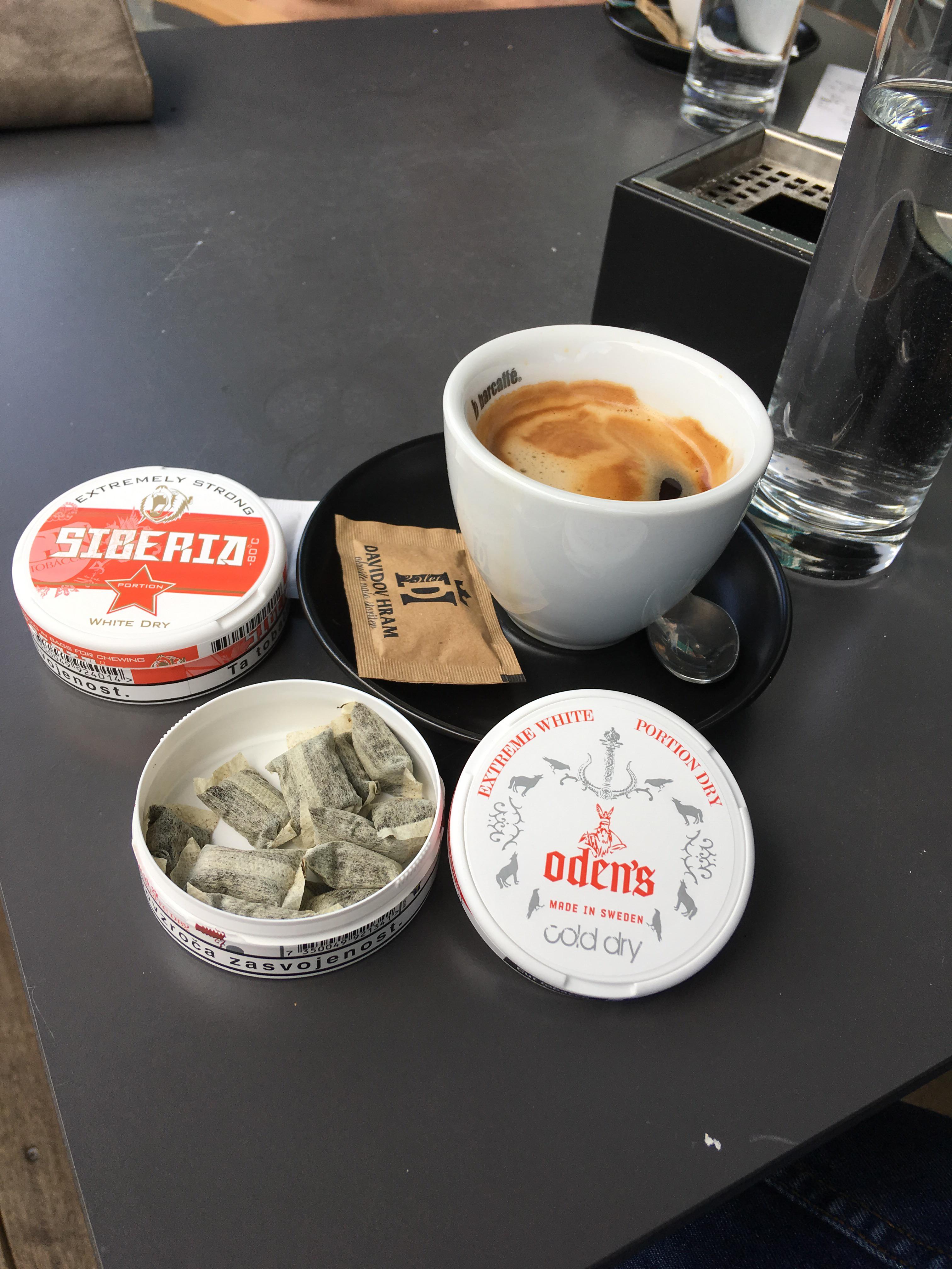 Well this is how i like my coffee in the afternoon. r/Snus
