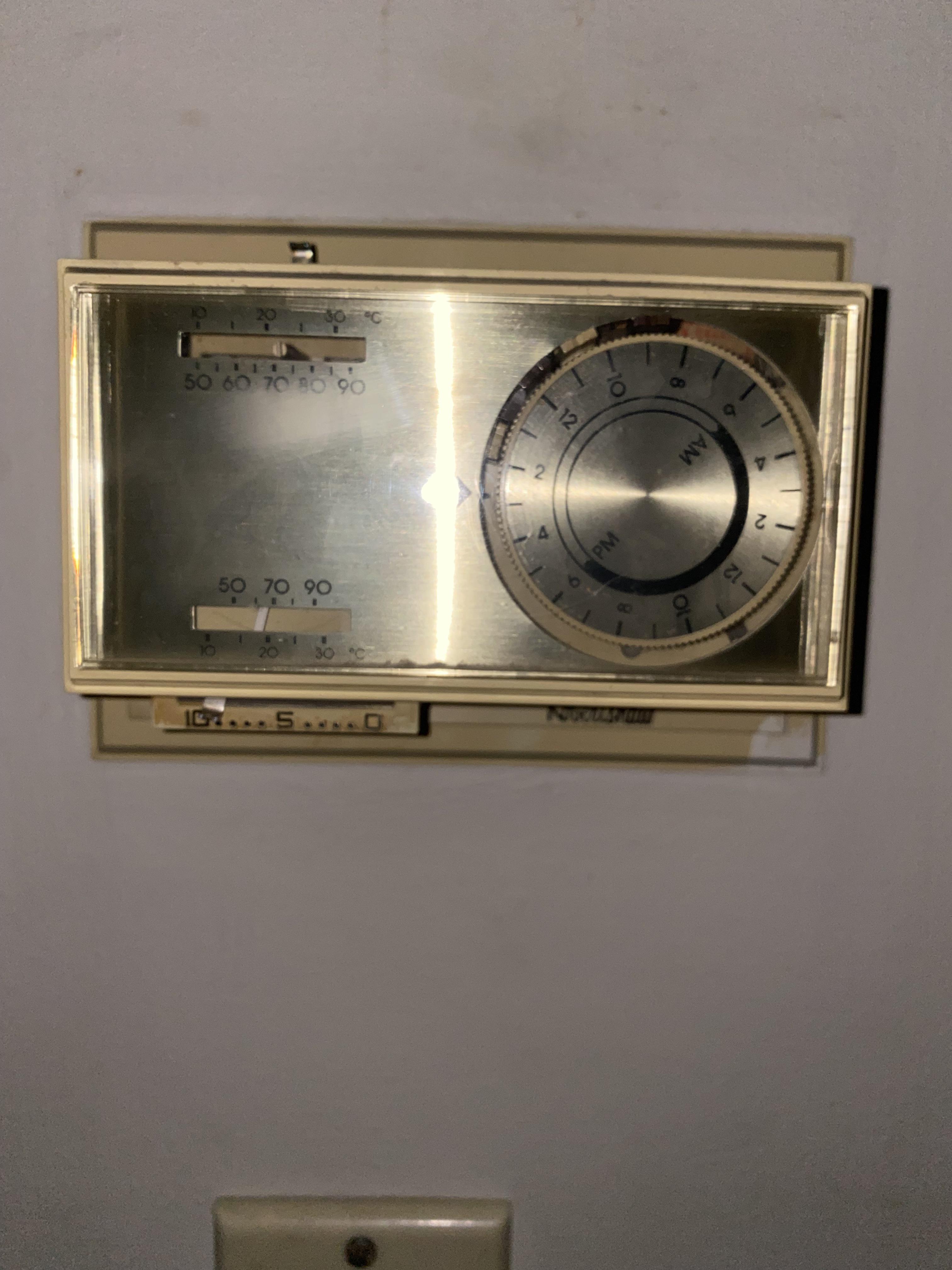 How to use an old Robertshaw Tstat please help r/Plumbing