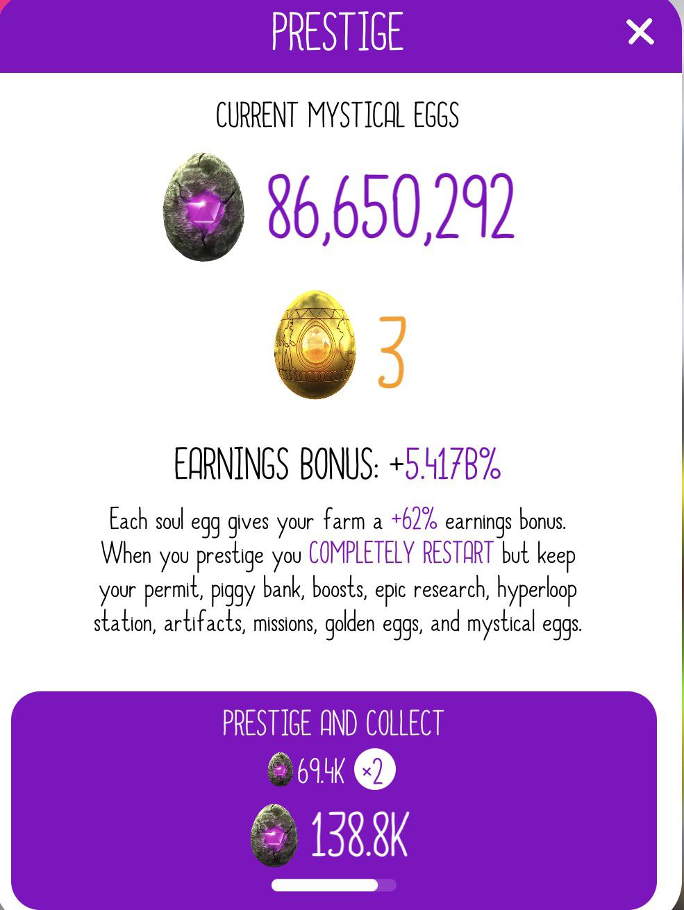 Hey does anyone know how many souls eggs I would need to get 2nd to