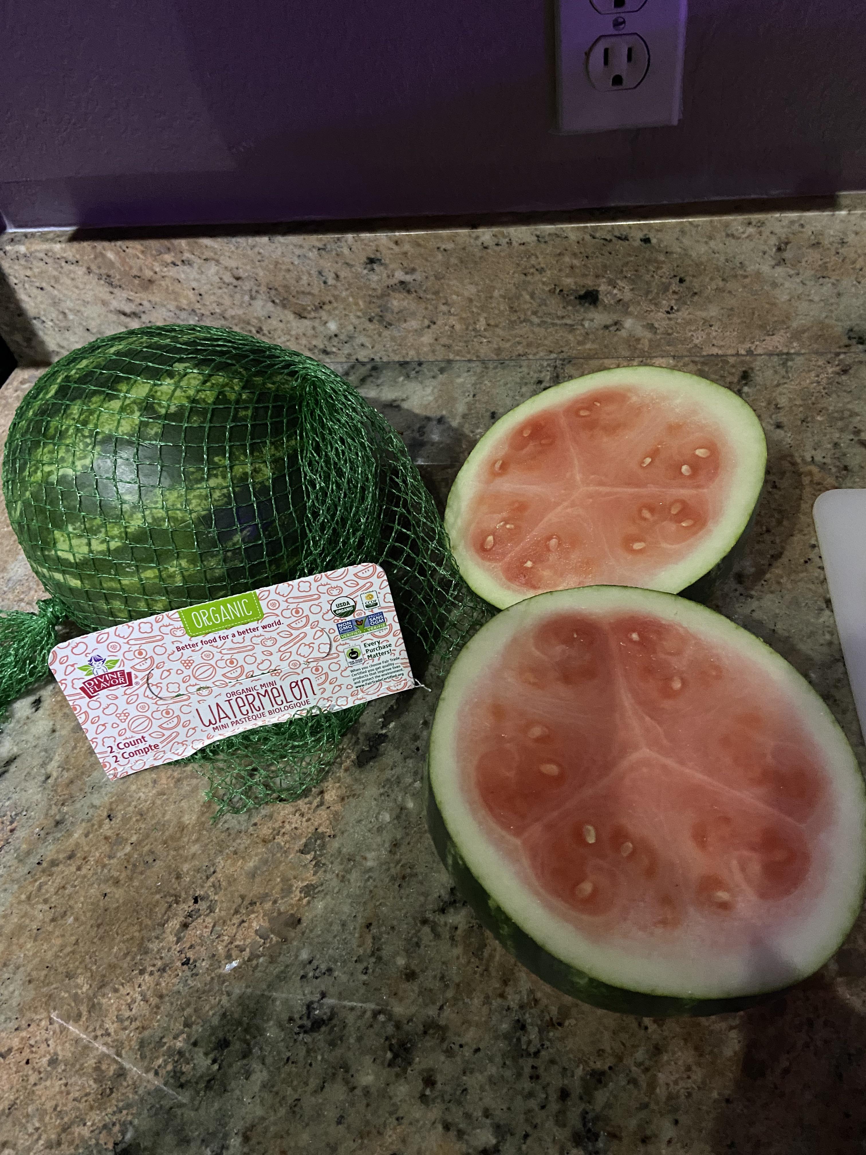 WARNING Costco watermelons ain’t right yet. Don’t have your hopes