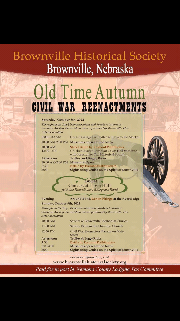 Brownville Nebraska Reenactment. r/SonsofUnionVeteransCW