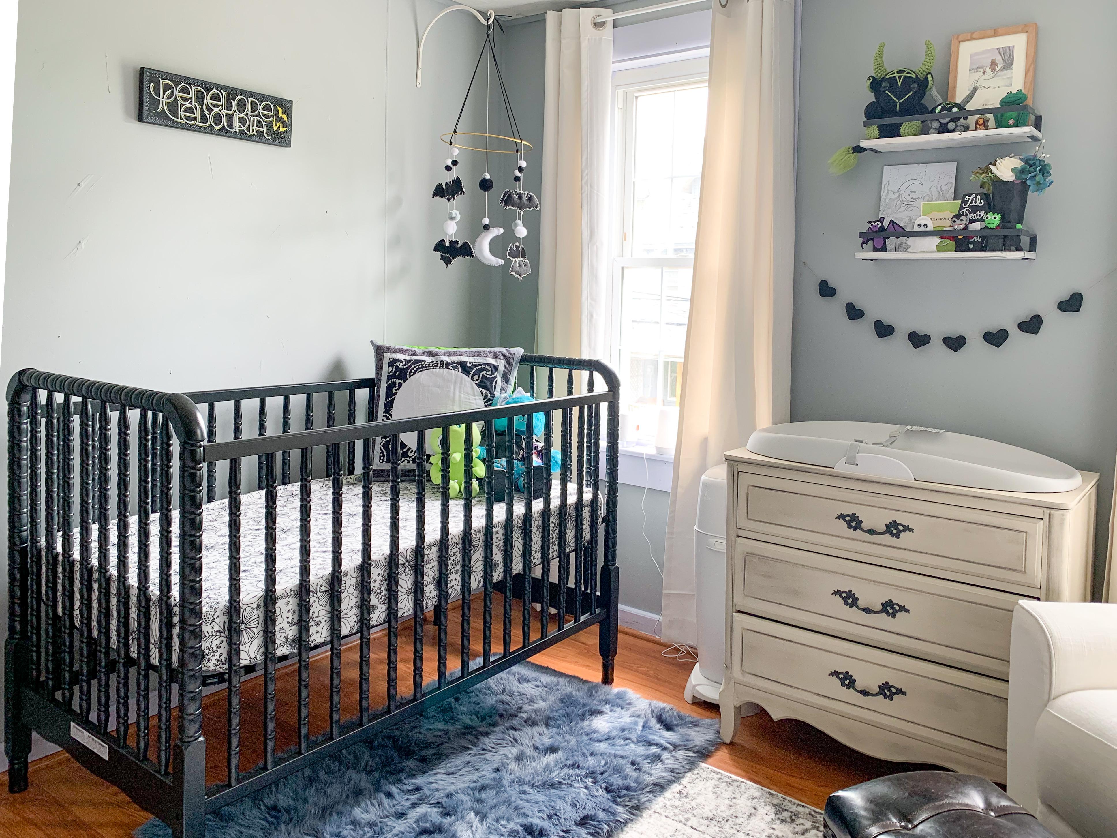 Our weird, spooky nursery done one day before my induction! r/BabyBumps