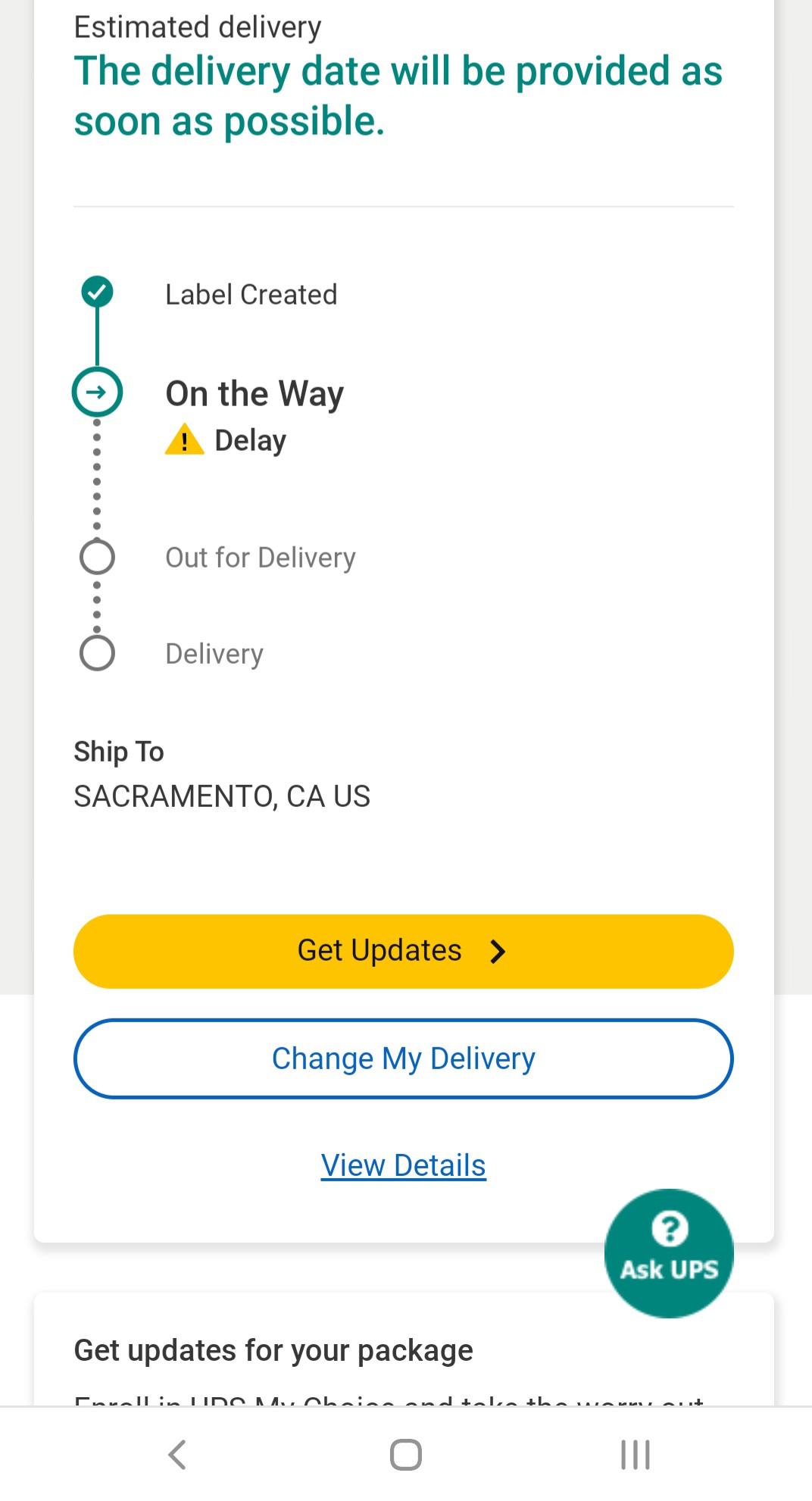 Help : r/UPS
