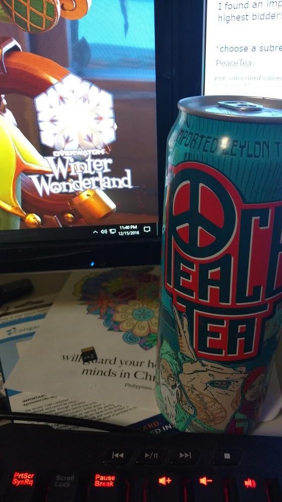 I found an imported ceylon peace tea!! Will sell to highest bidder! r