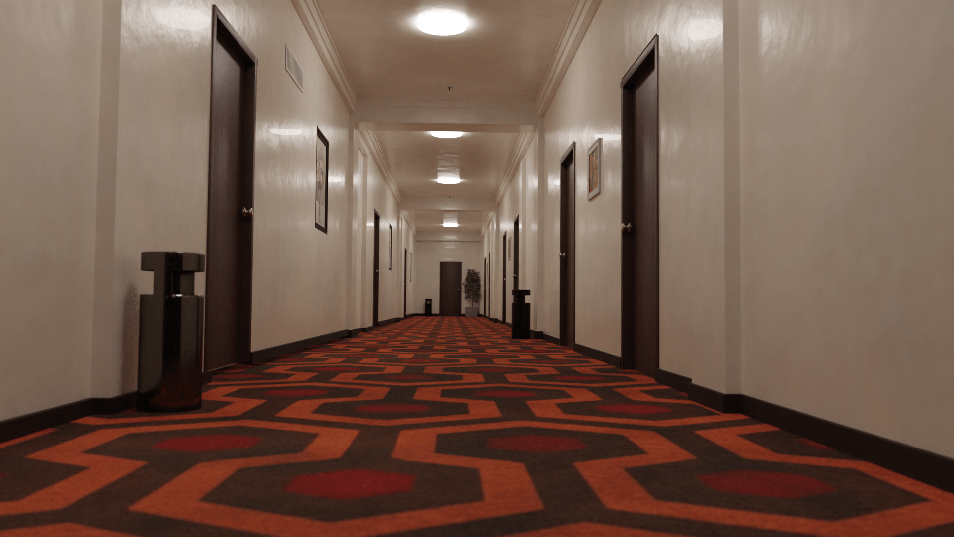 The Shining, Hallway Cycles X r/blender