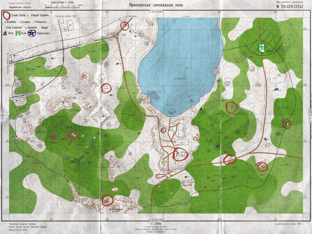 EFT Woods Map V2 More Detailed EscapefromTarkov