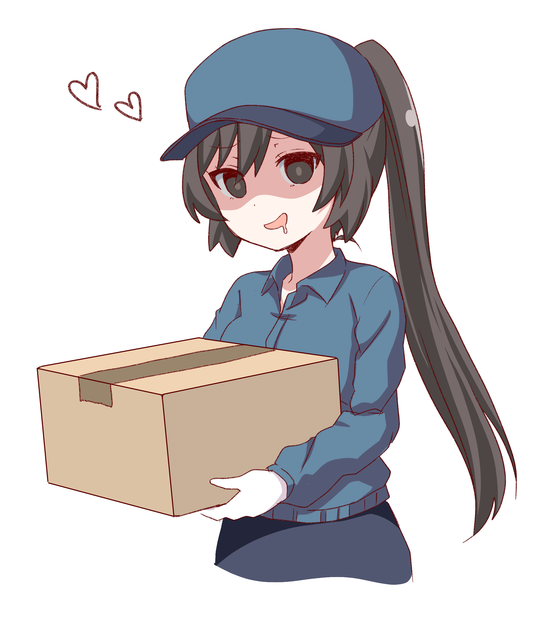Suspicious delivery girl r/Watashi_ni_Tenshi