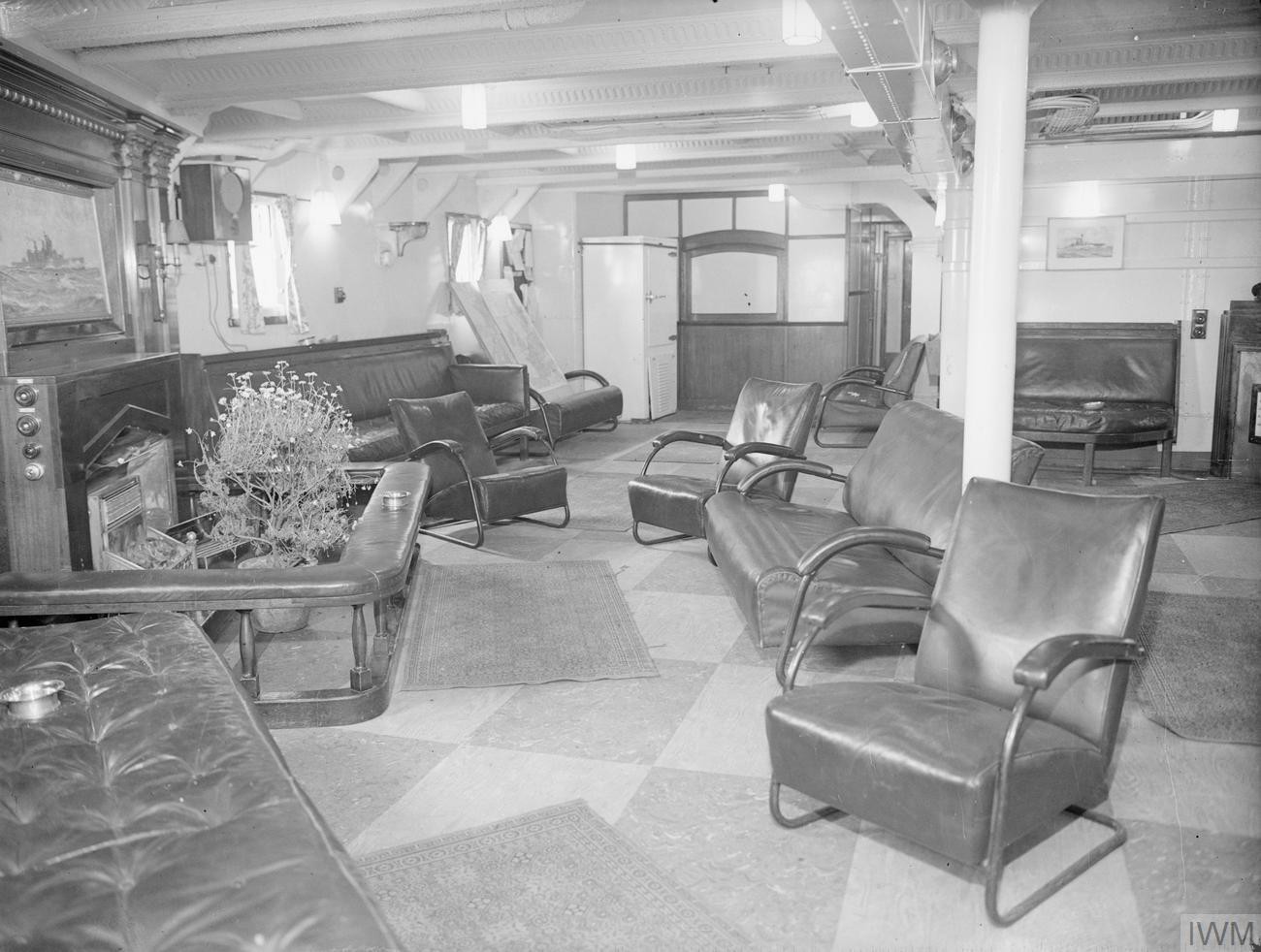 HMS King V's furniture as seen in the ante room. [1300x982] r
