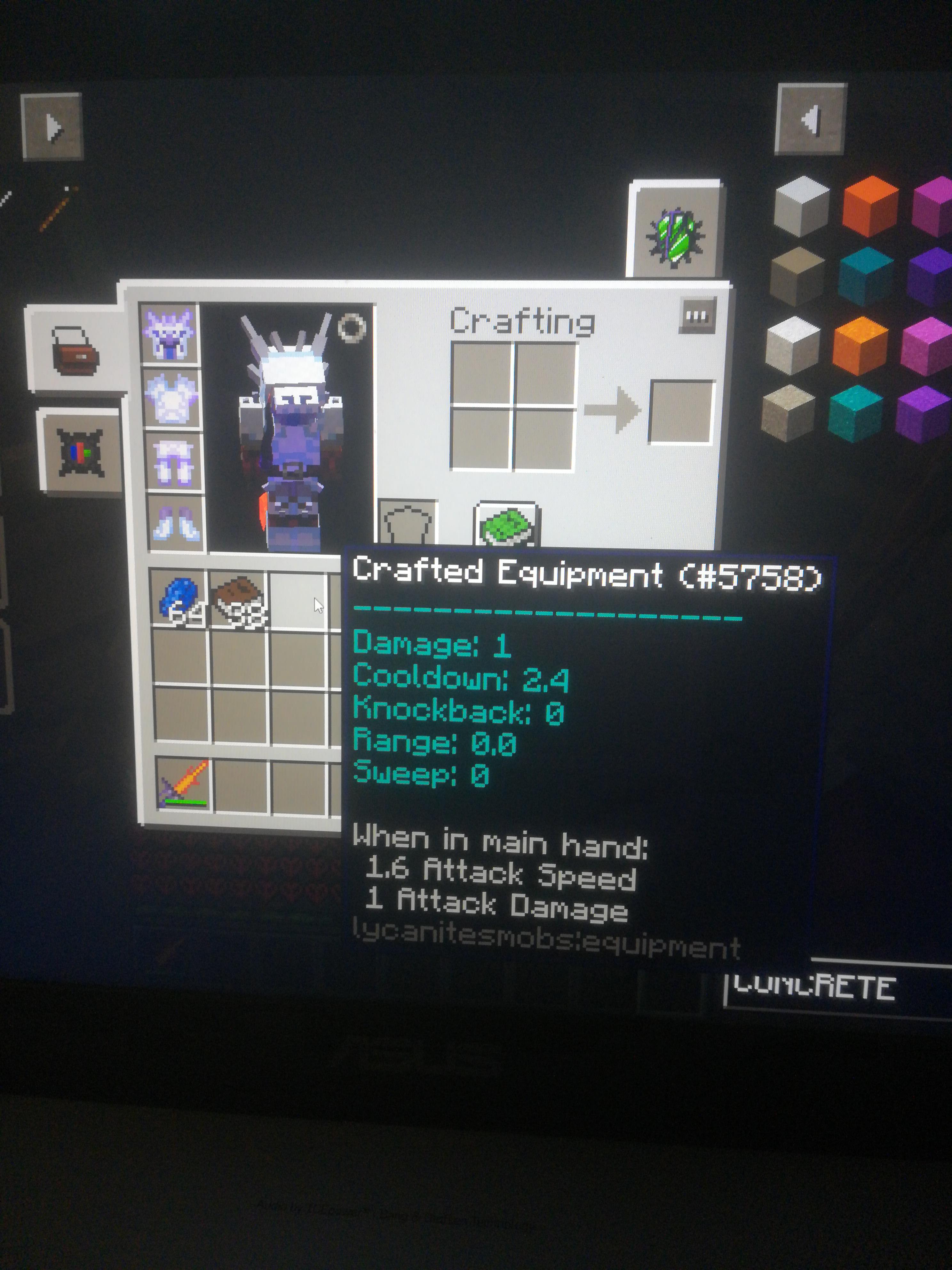 Lycanites equipment i can't see, any idea of what it could be? r/RLCraft