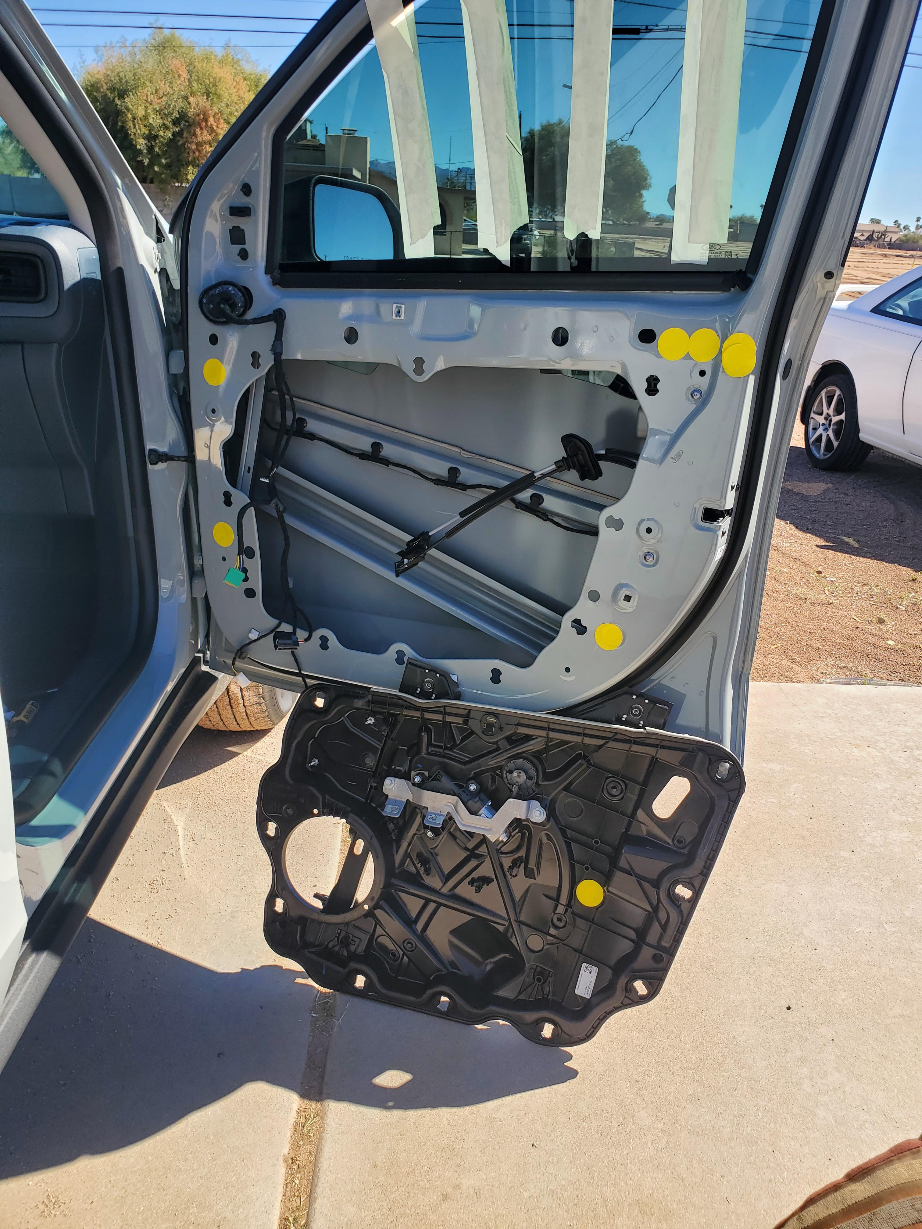 Success!! Door sound deadening coming soon. r/FordMaverickTruck