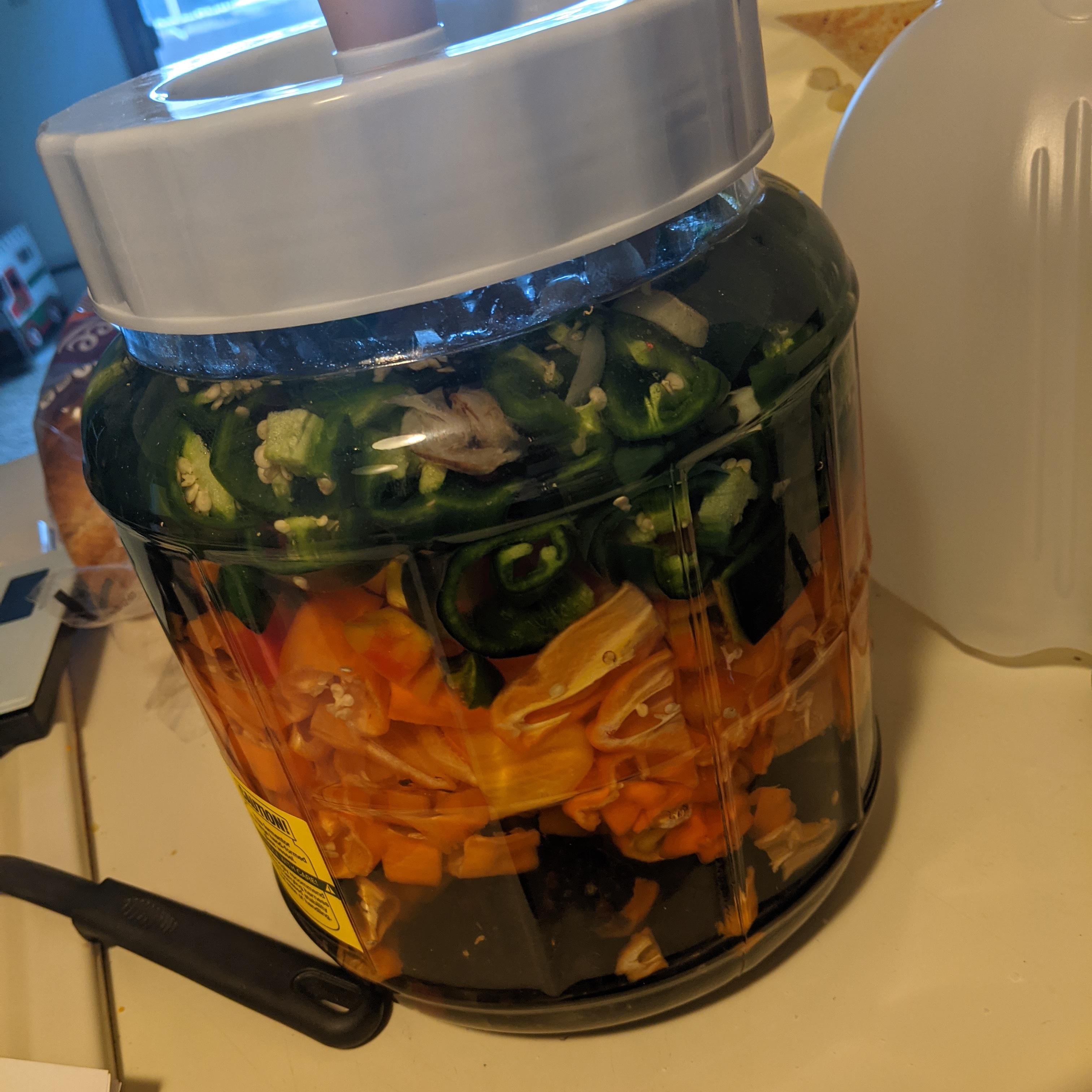 Decided I'm going to try to make my own hot sauce, this one's a