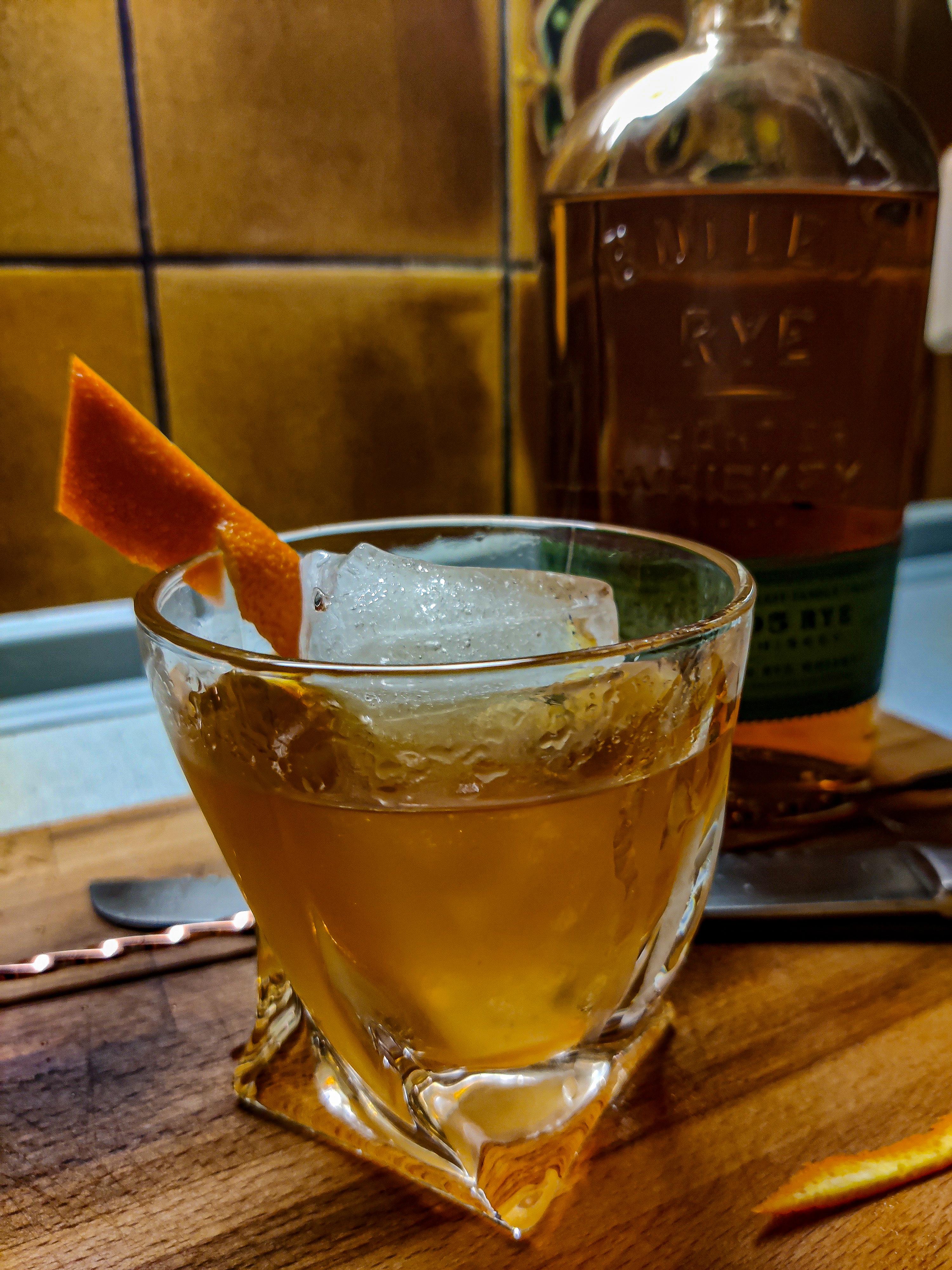 Old Fashioned with Bulleit 95 Rye r/cocktails