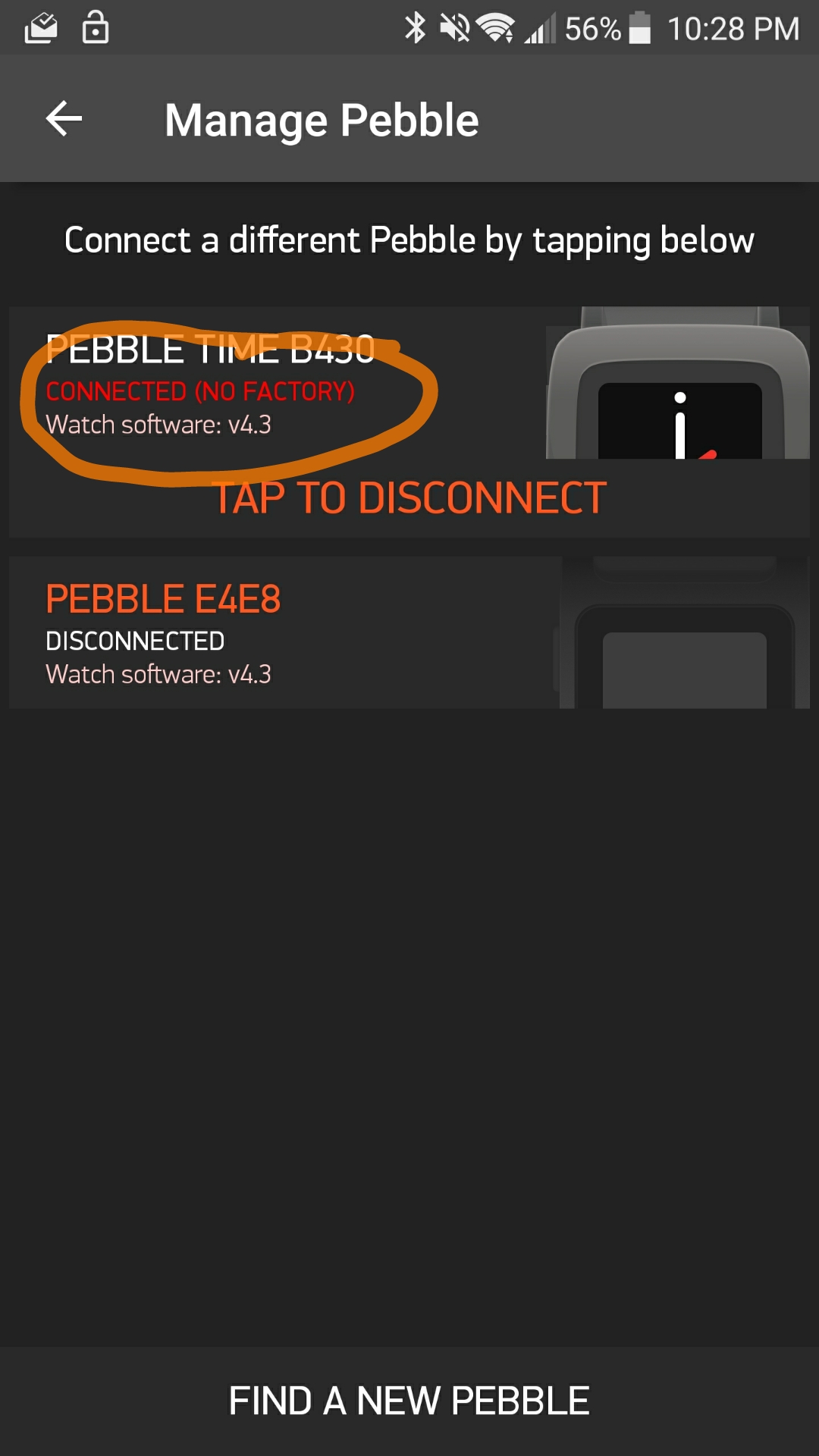 What does this mean? r/pebble