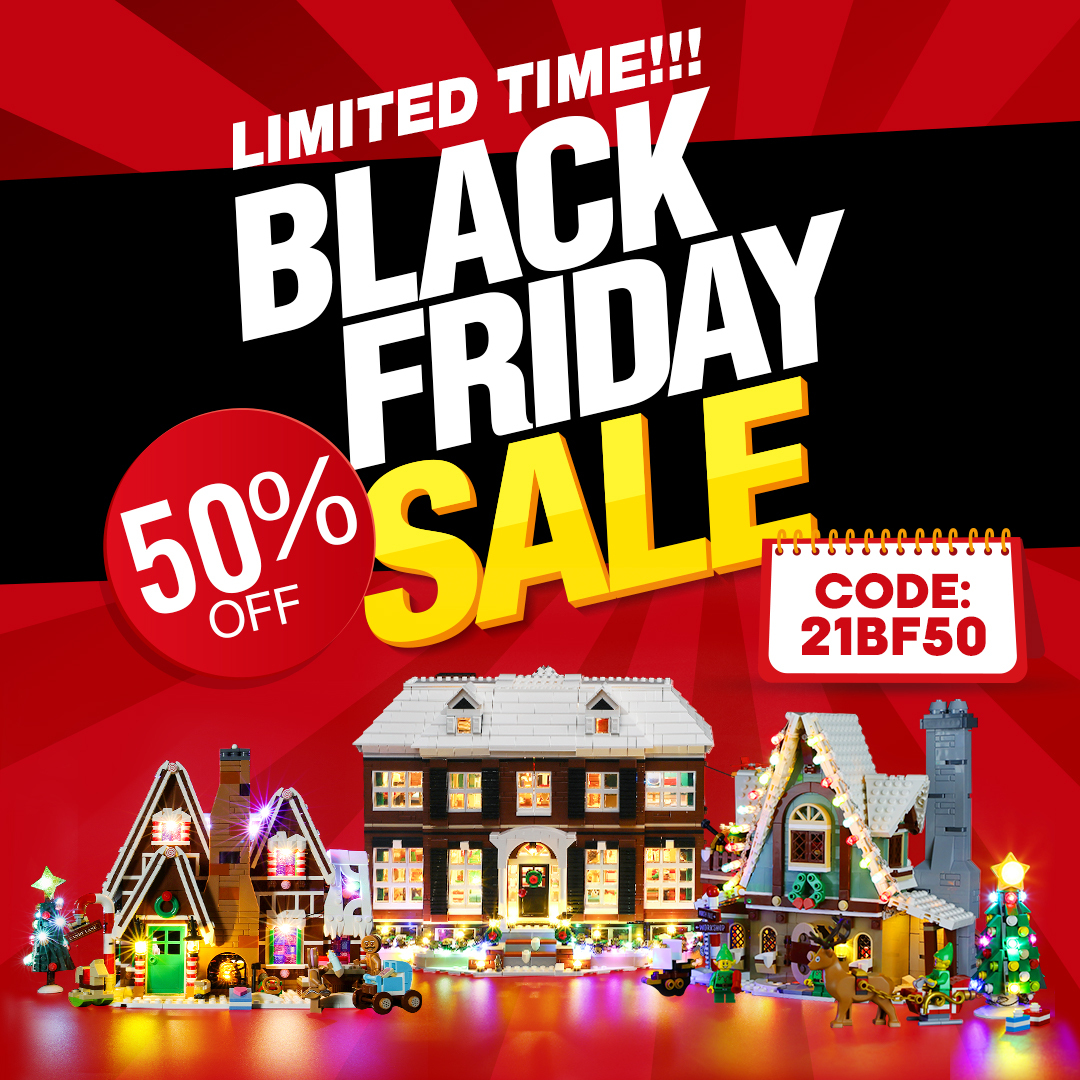 50 Black Friday Deal, 2021, Lightailing r/lightupmybricks